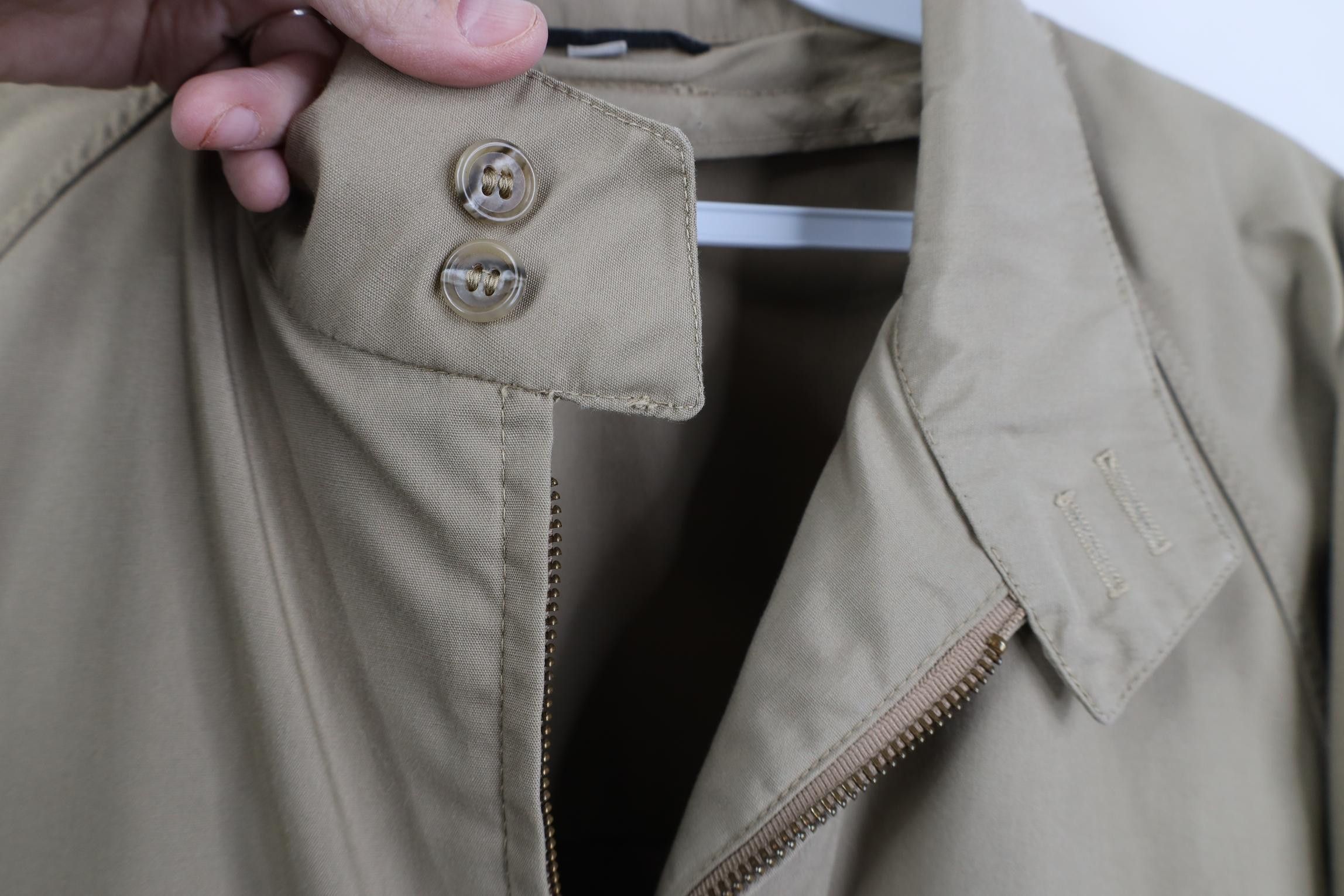 Vintage Vintage 70s Streetwear Cafe Racer Bomber Jacket Beige USA Size US XXL / EU 58 / 5 - 5 Thumbnail