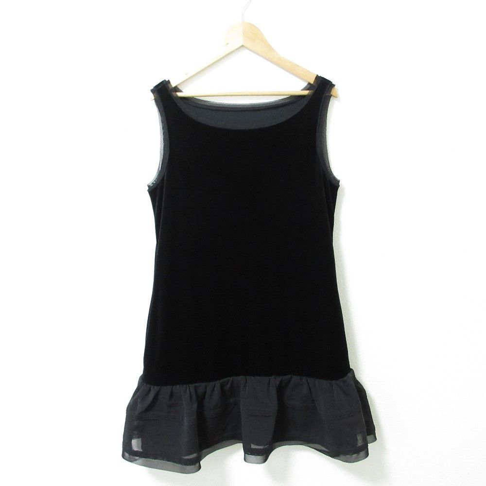 Other Other FOXEY NEW YORK Flora VELOUR NOIR Dress Others Dresses 32175 DUTY FREE for USA Size ONE SIZE - 1 Thumbnail
