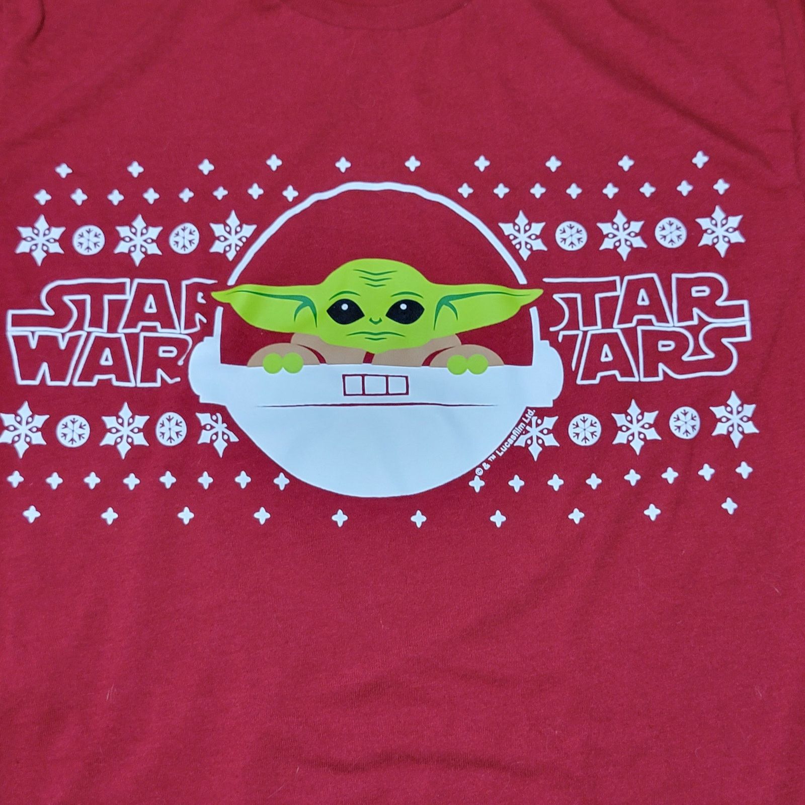 Old Navy Old Navy Christmas Star Wars Grogu Unisex Tee - Size Large Size US L / EU 52-54 / 3 - 2 Thumbnail