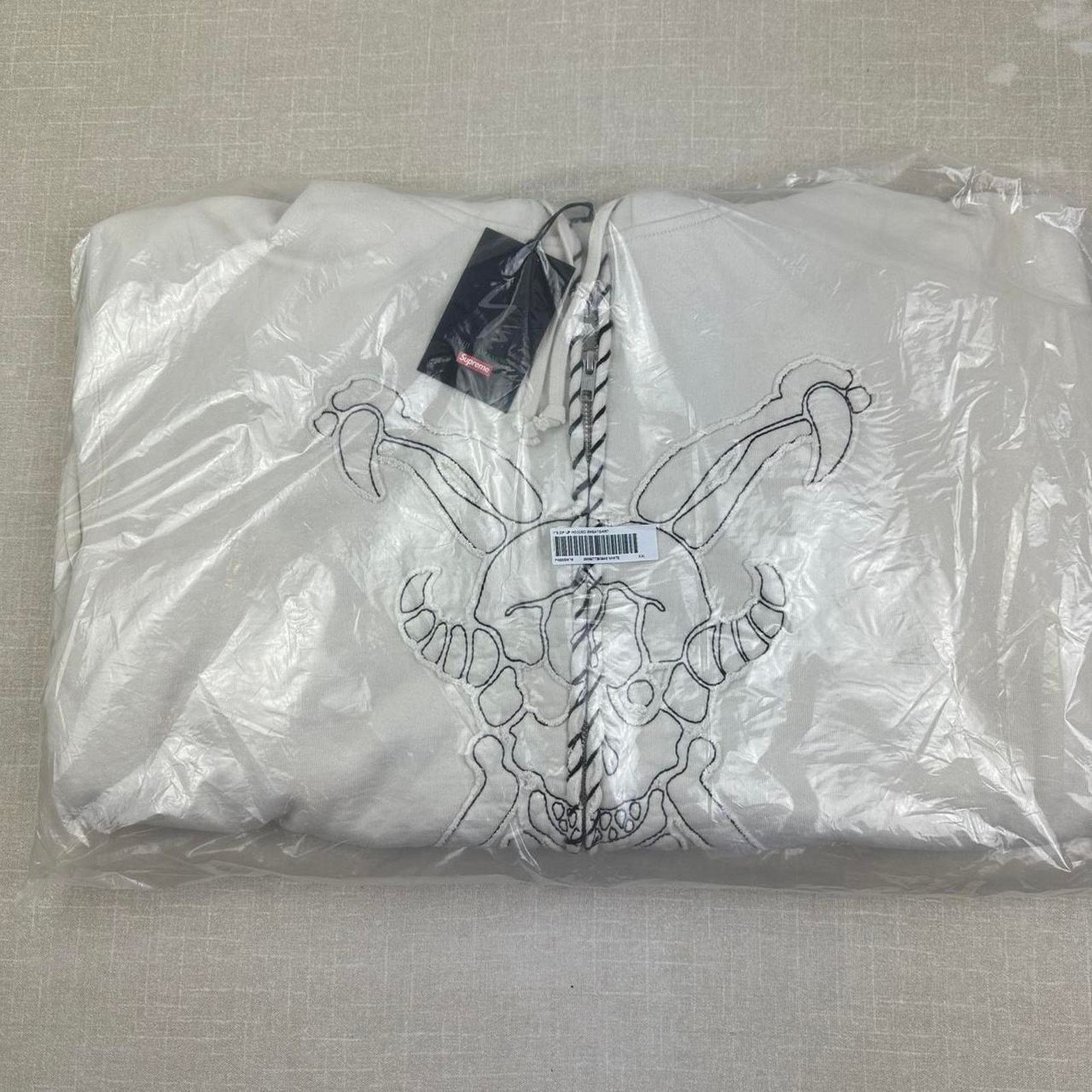 Supreme 🖤 Supreme x Yohji Yamamoto Zip Up "White" XXL Size US XXL / EU 58 / 5 - 3 Thumbnail