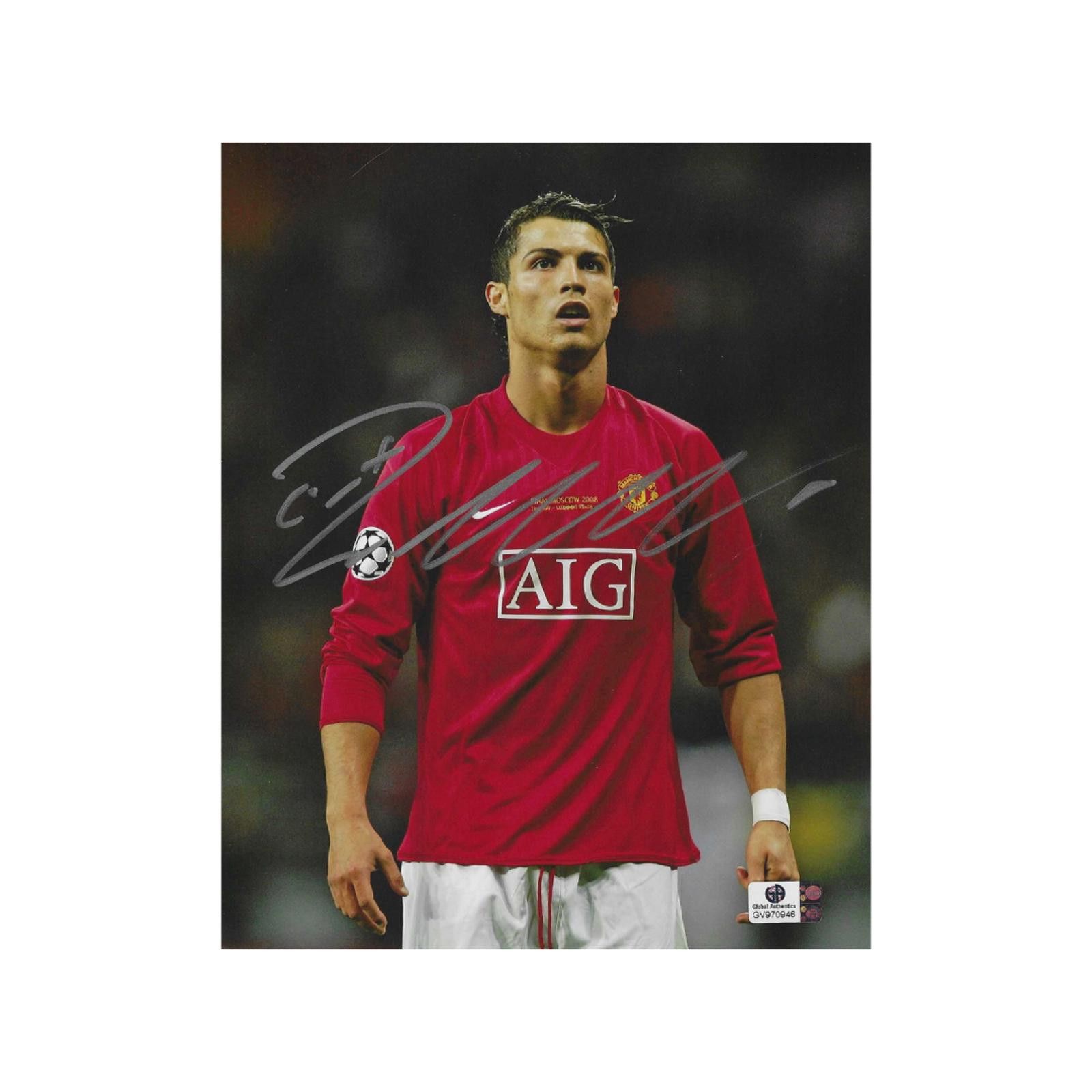 Other Cristiano Ronaldo Autographed 8x10 Photo coa W/Frame Size ONE SIZE - 3 Thumbnail