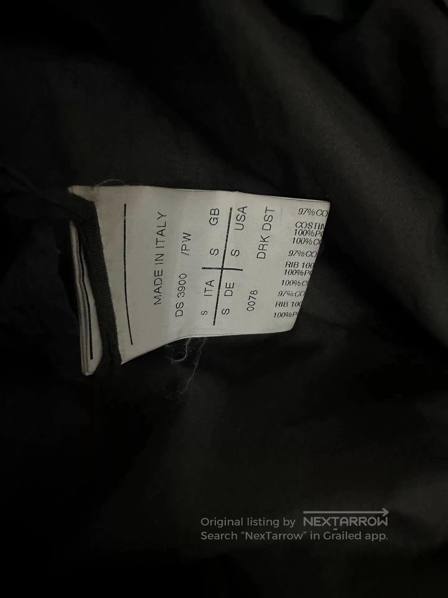 Rick Owens dark long sleeve jacket by rick owens. Size US S / EU 44-46 / 1 - 4 Thumbnail