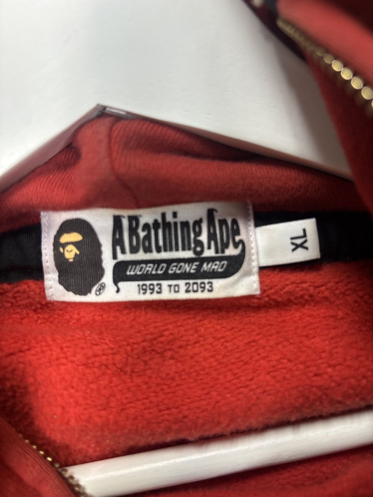 Bape Bape double shark full zip up hoodie Size US XL / EU 56 / 4 - 7 Thumbnail