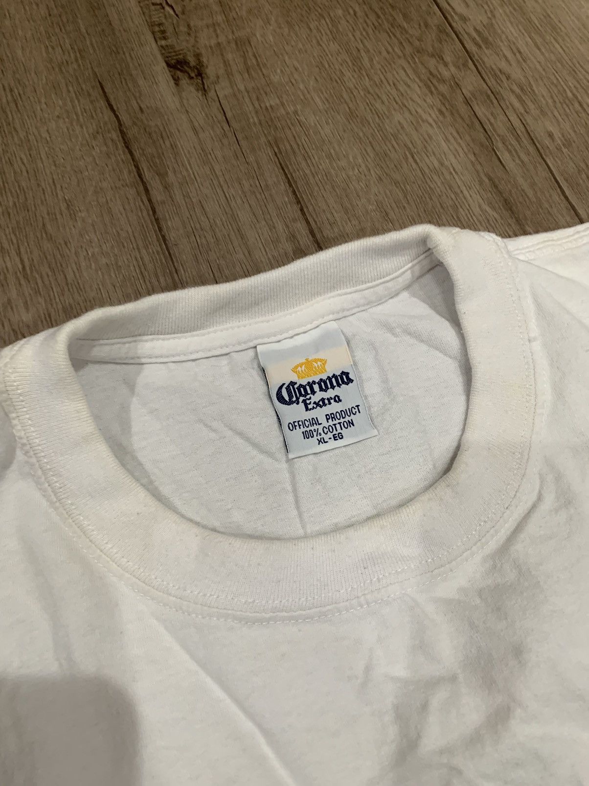 Vintage Vintage Y2K Corona Extra Save the water Graphic Tee Shirt Size US XL / EU 56 / 4 - 4 Thumbnail