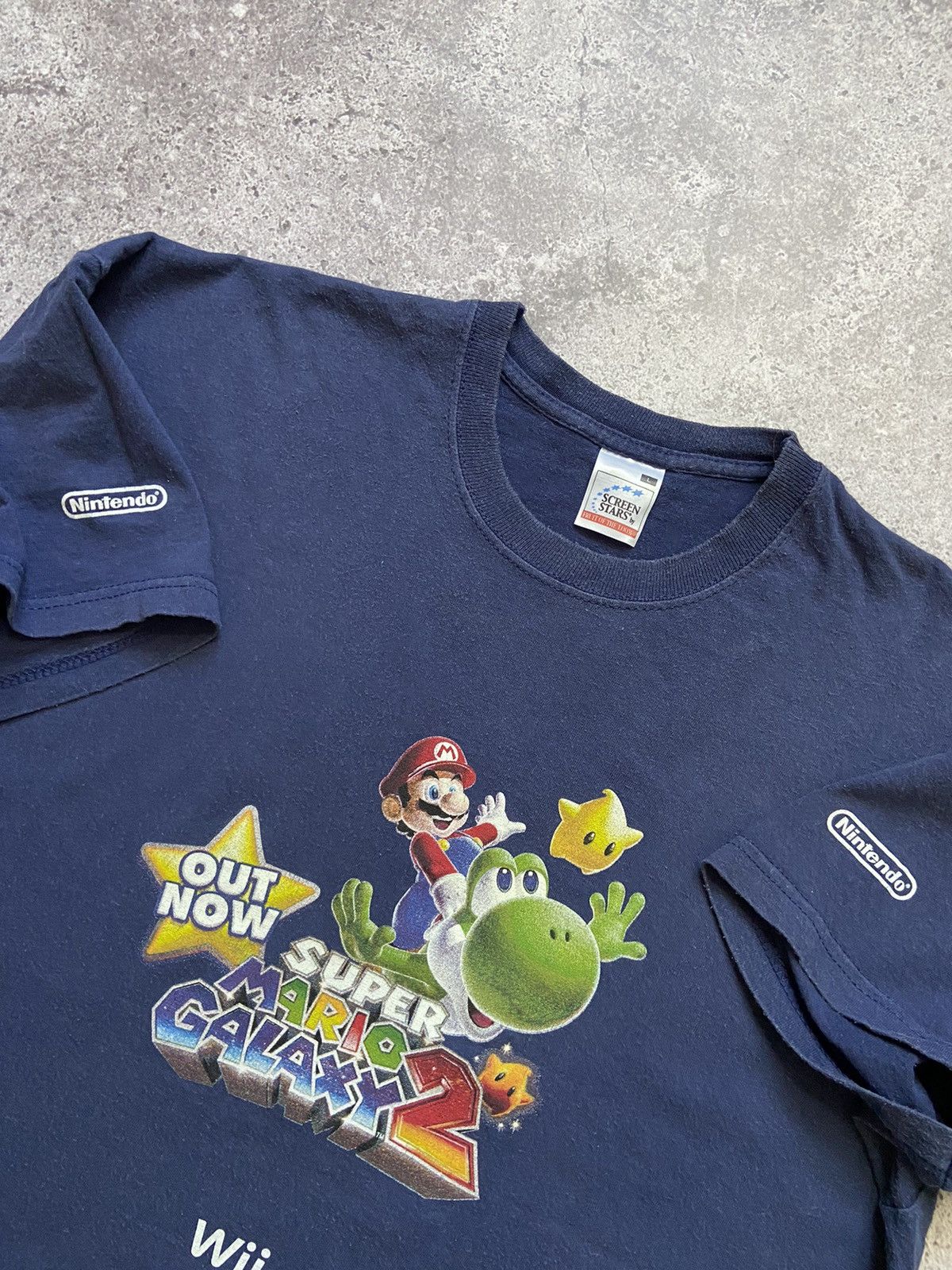 Nintendo Vintage Super Mario Galaxy 2 Promo Tee Nintendo Size US L / EU 52-54 / 3 - 3 Thumbnail