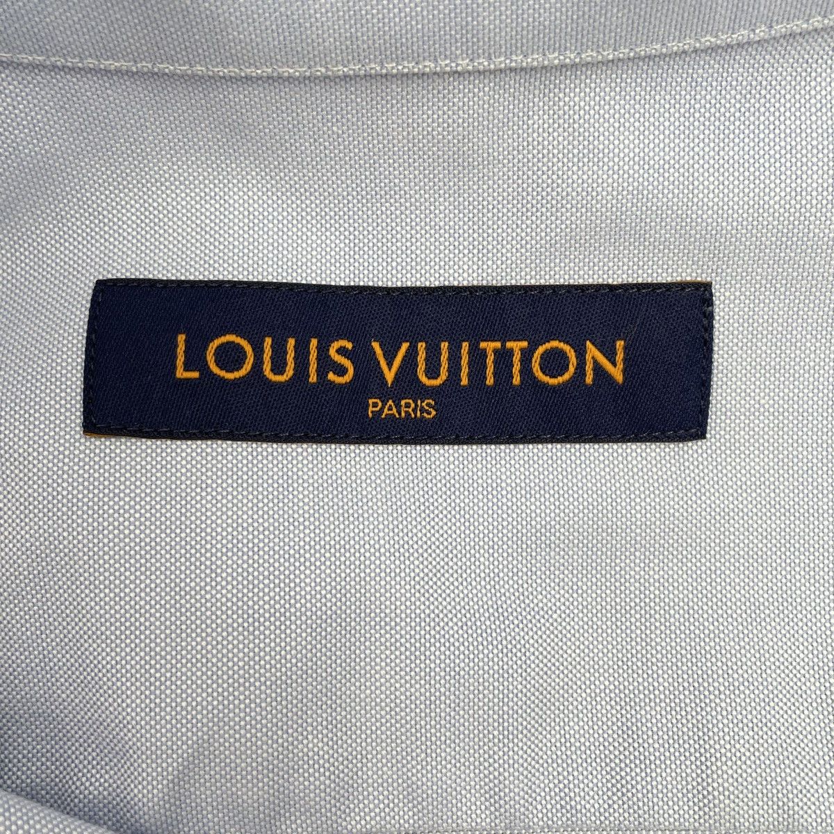 Louis Vuitton Louis Vuitton Floral Embroidered Long Sleeve Shirt K26WX Size US S / EU 44-46 / 1 - 5 Thumbnail