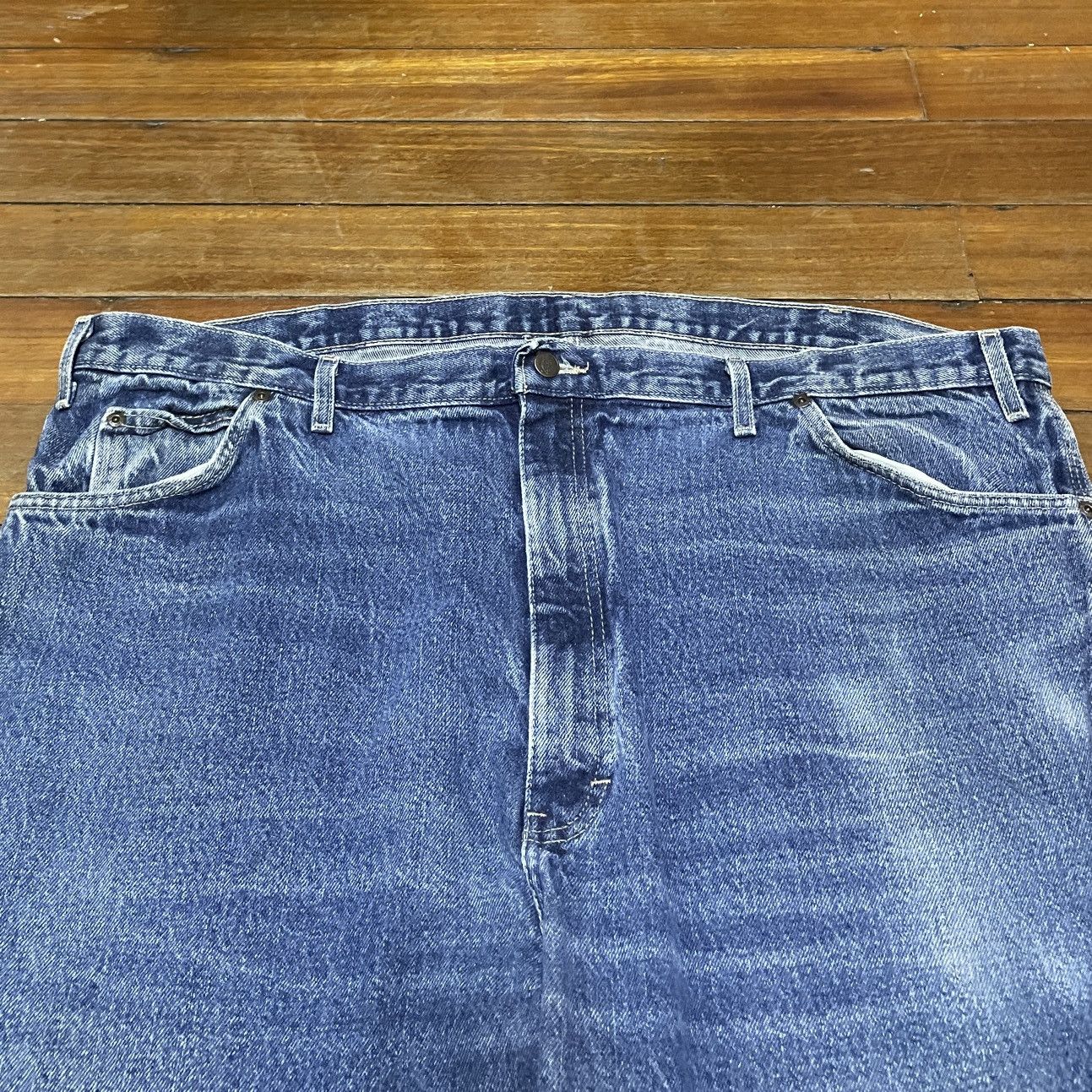 Dickies × Vintage Rare Vintage Dickies Oversized Baggy Carpenter Jeans 1990s Size US 44 / EU 60 - 3 Thumbnail