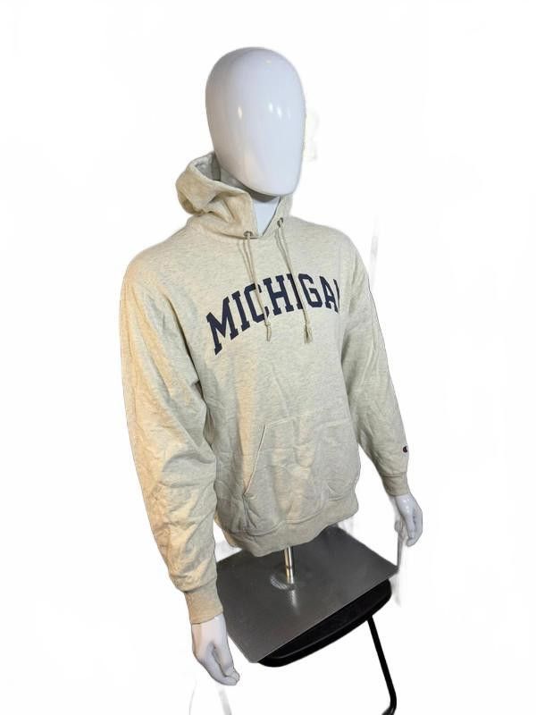 Champion Vintage Champion Michigan Hoodie – Grey Medium Size US M / EU 48-50 / 2 - 2 Thumbnail