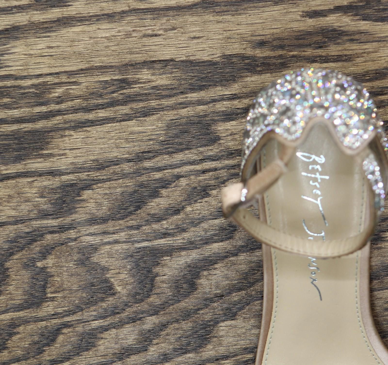Other Betsey Johnson Mari Block Heel Sb-mari Champagne Brown 6.5m Size US 6.5 / IT 36.5 - 6 Thumbnail