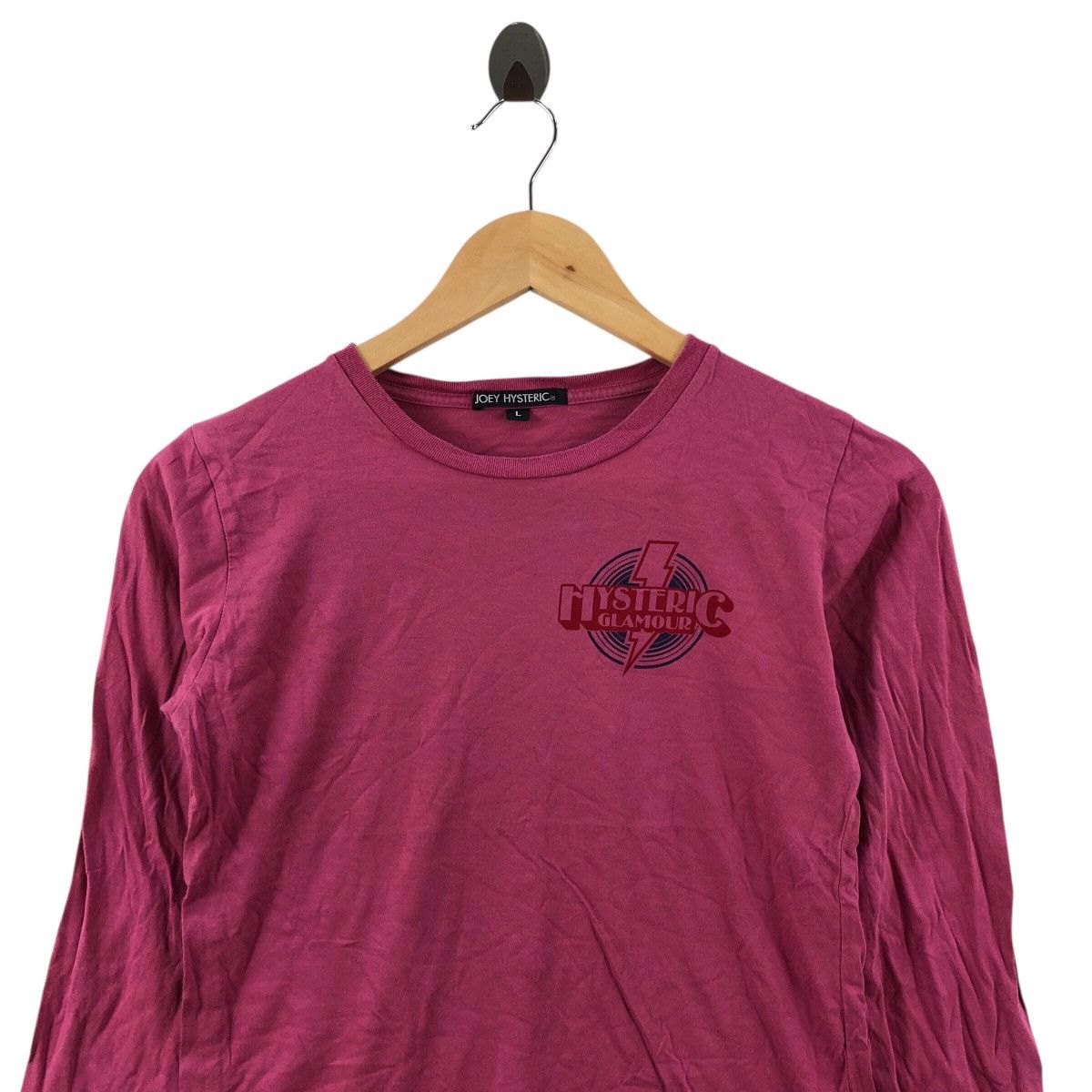 Hysteric Glamour Japanese Brand JOEY HYSTERIC GLAMOUR Longsleeve Shirt Women Size L / US 10 / IT 46 - 5 Thumbnail
