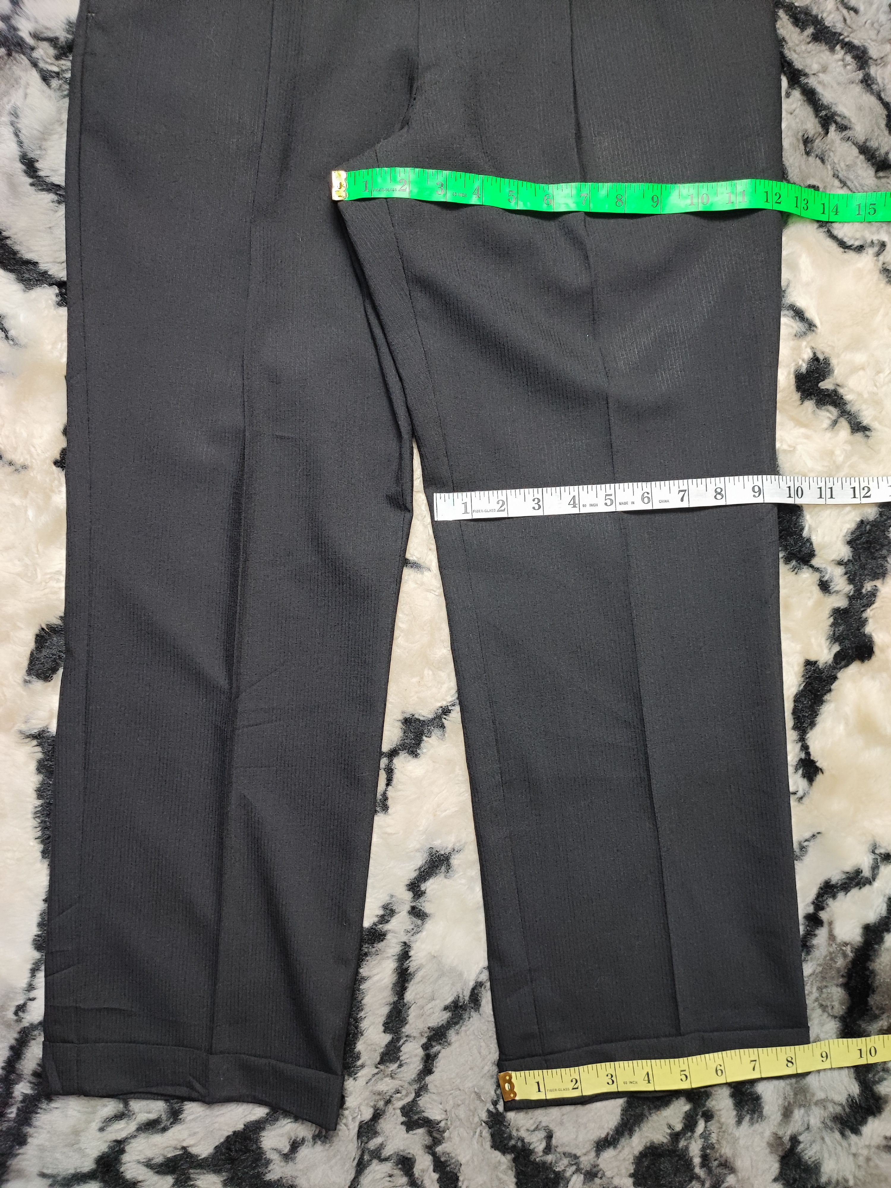 Kansai Yamamoto Kansai Yamamoto SISSY 90s Black Trousers Slack Size US 31 - 6 Thumbnail