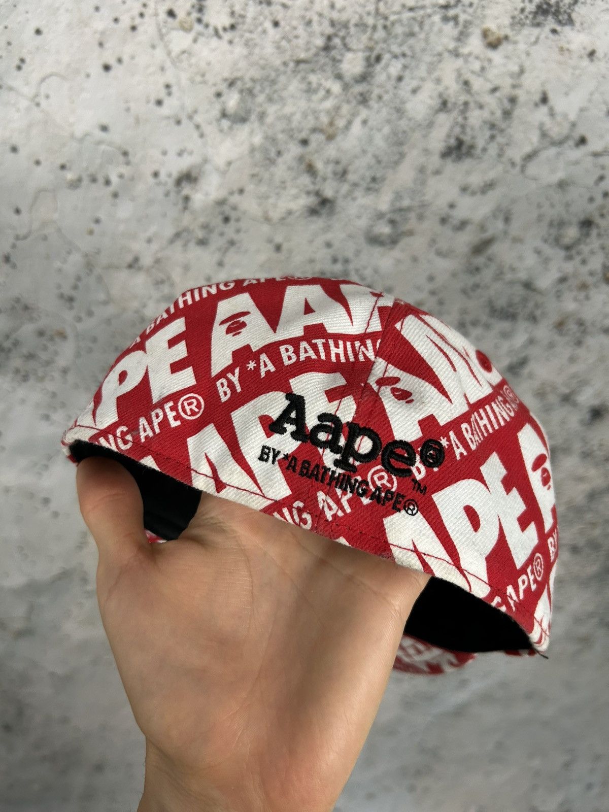Aape New Era x A Bathing Ape Aape Full Cap Rap Japanese Hype Size ONE SIZE - 4 Thumbnail
