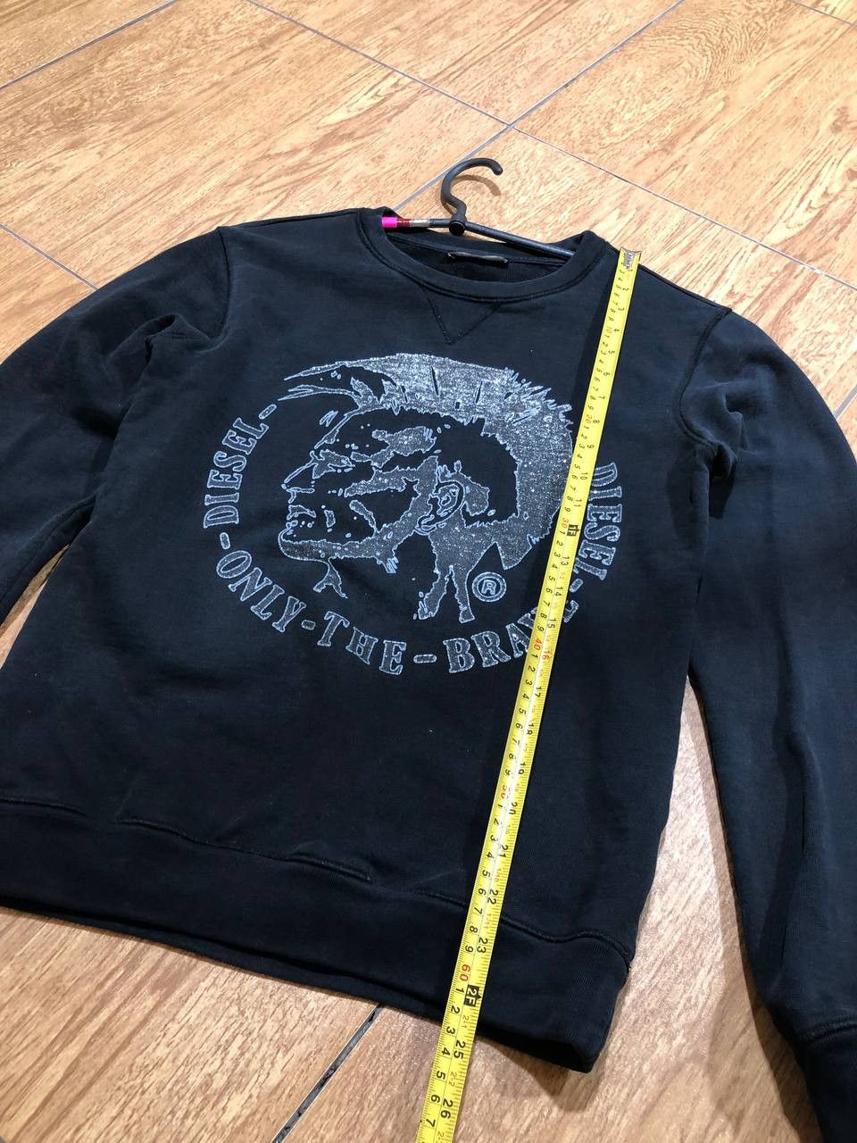 Diesel Vintage y2k Diesel Big Logo Crewneck Sweatshirt Size M / US 6-8 / IT 42-44 - 6 Thumbnail