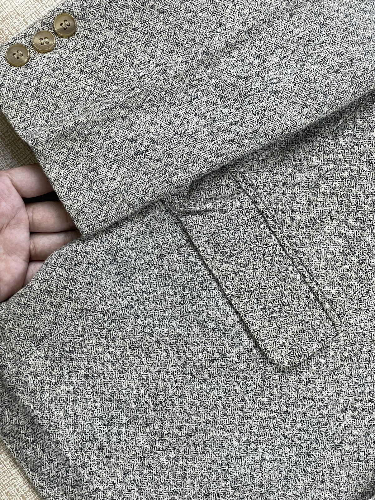 Yves Saint Laurent Vintage Yves Saint Laurent YSL Wool Blazer Jacket Size US M / EU 48-50 / 2 - 11 Thumbnail