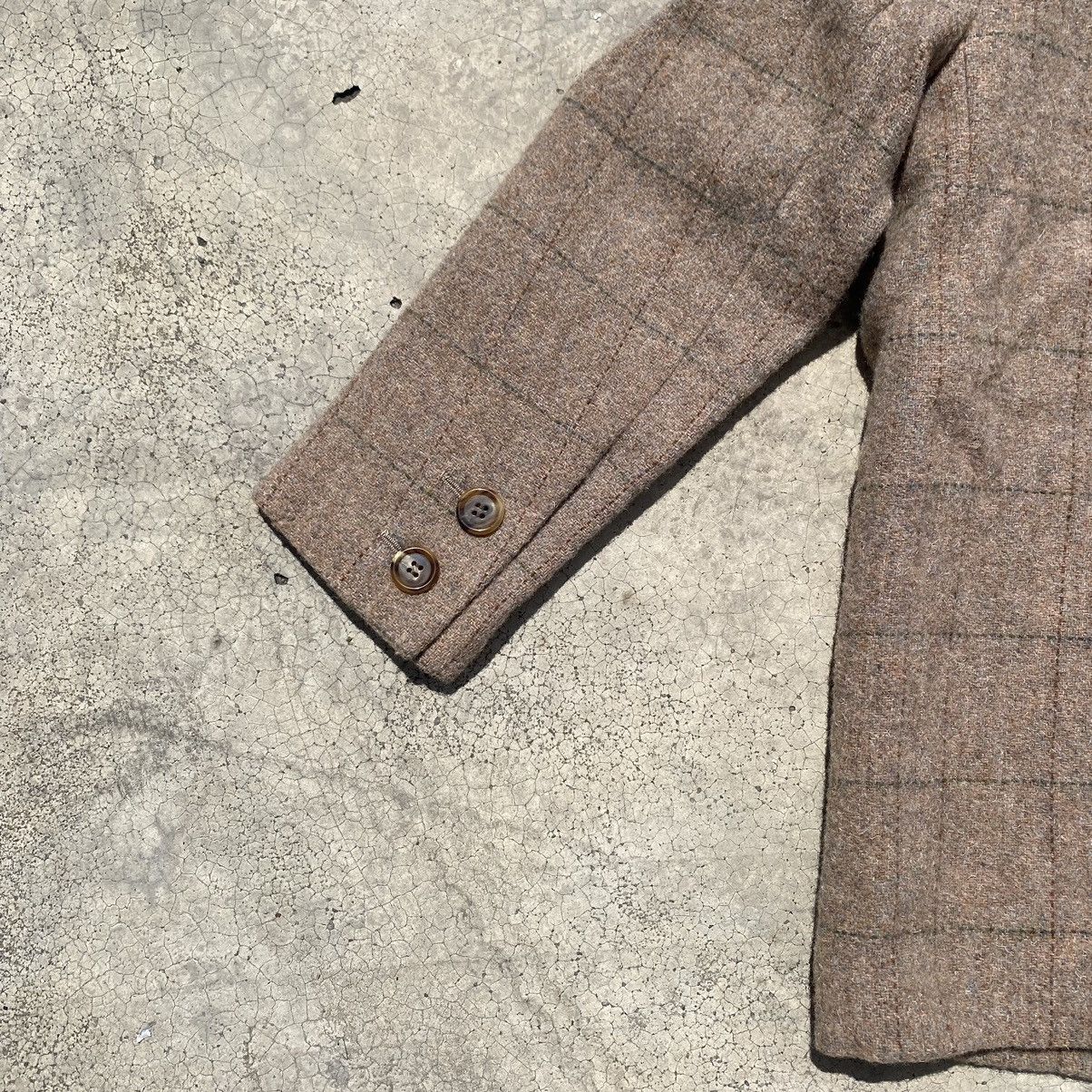 Givenchy Vintage Givenchy Wool Blazer Brown Checkered Size US M / EU 48-50 / 2 - 8 Thumbnail