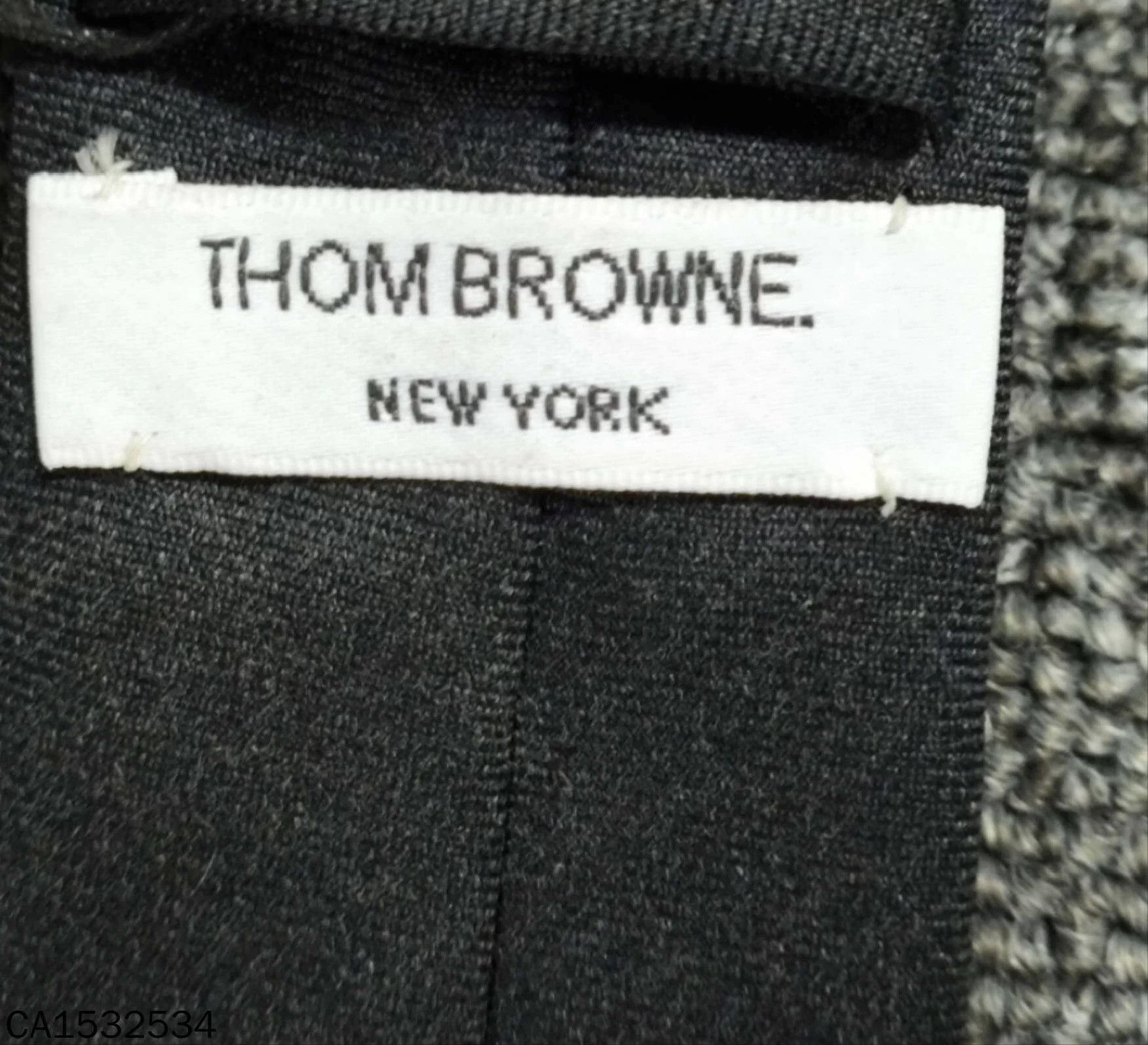 Thom Browne Thom Browne gray stripe tie 99new Size ONE SIZE - 3 Thumbnail