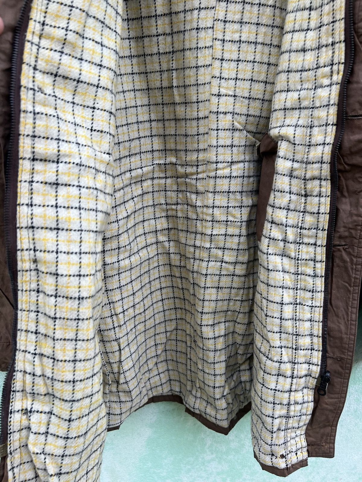 Nigel Cabourn ARCHIVE 90s Nigel Cabourn Waxed Hunting Jacket Leather Yoke Size US XL / EU 56 / 4 - 19 Thumbnail