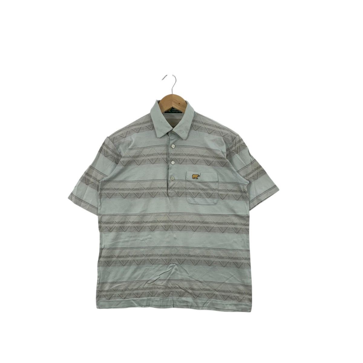 Golden Bear Vintage GOLDEN BEAR USA Jack Nicklaus Golf Aztec Polo Tee Size US M / EU 48-50 / 2 - 1 Thumbnail