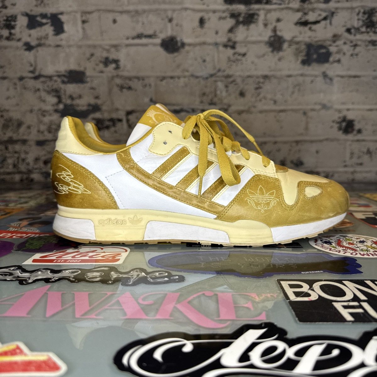 Adidas Adidas Originals ZX 800 Beige Sz 9.5 018602 No Box Size US 9.5 / EU 42-43 - 3 Thumbnail