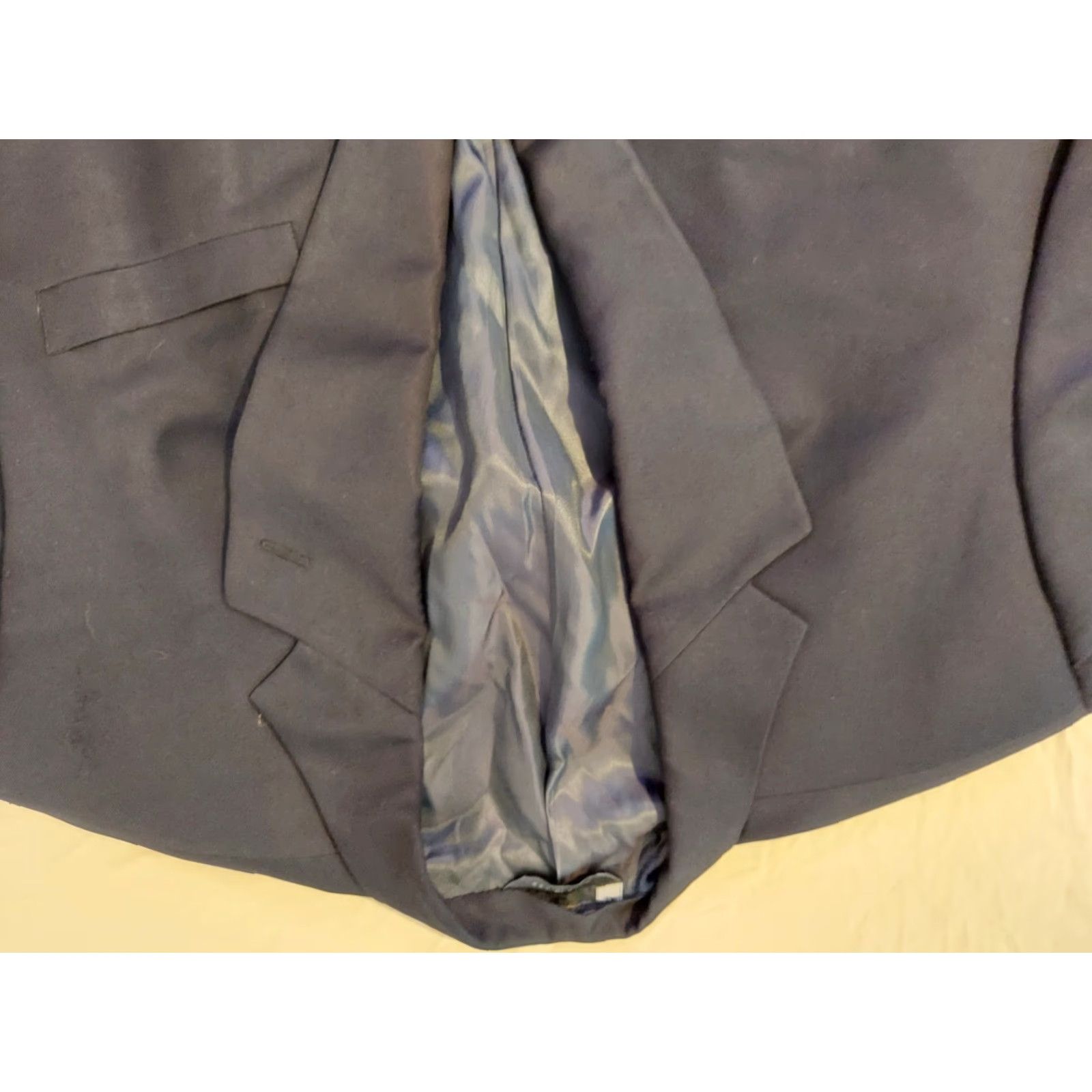 Brooks Brothers Brooks Brothers Jacket Blazer 46R Navy Blue Wool Single-Breasted 2-Button Front Size 46R - 2 Thumbnail