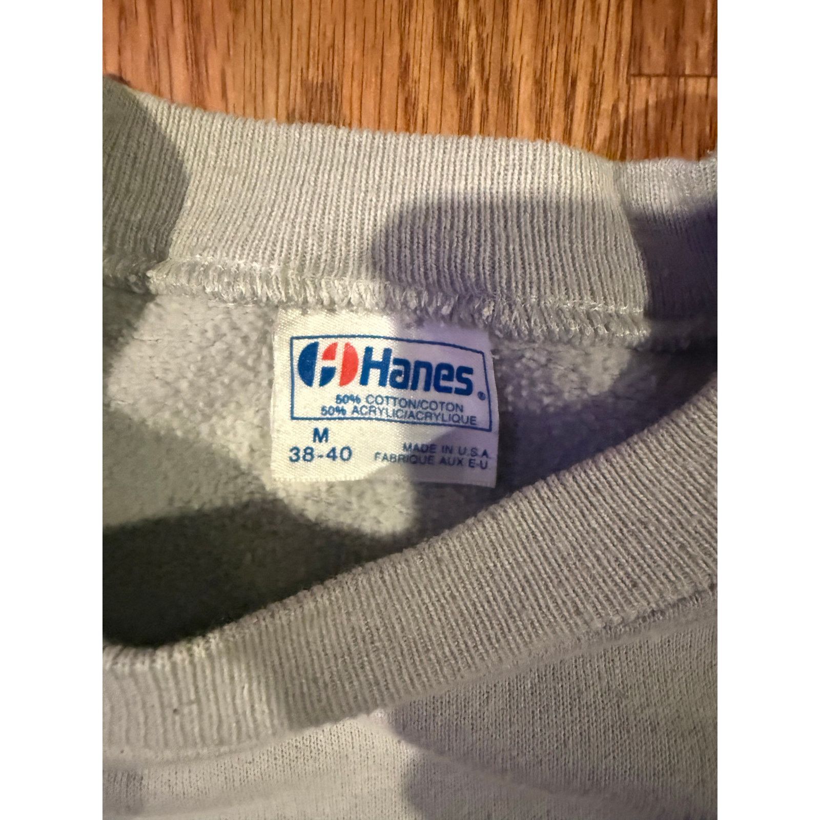Hanes White 1990 HP Tech CRT Monitors Sweater Size US M / EU 48-50 / 2 - 4 Thumbnail