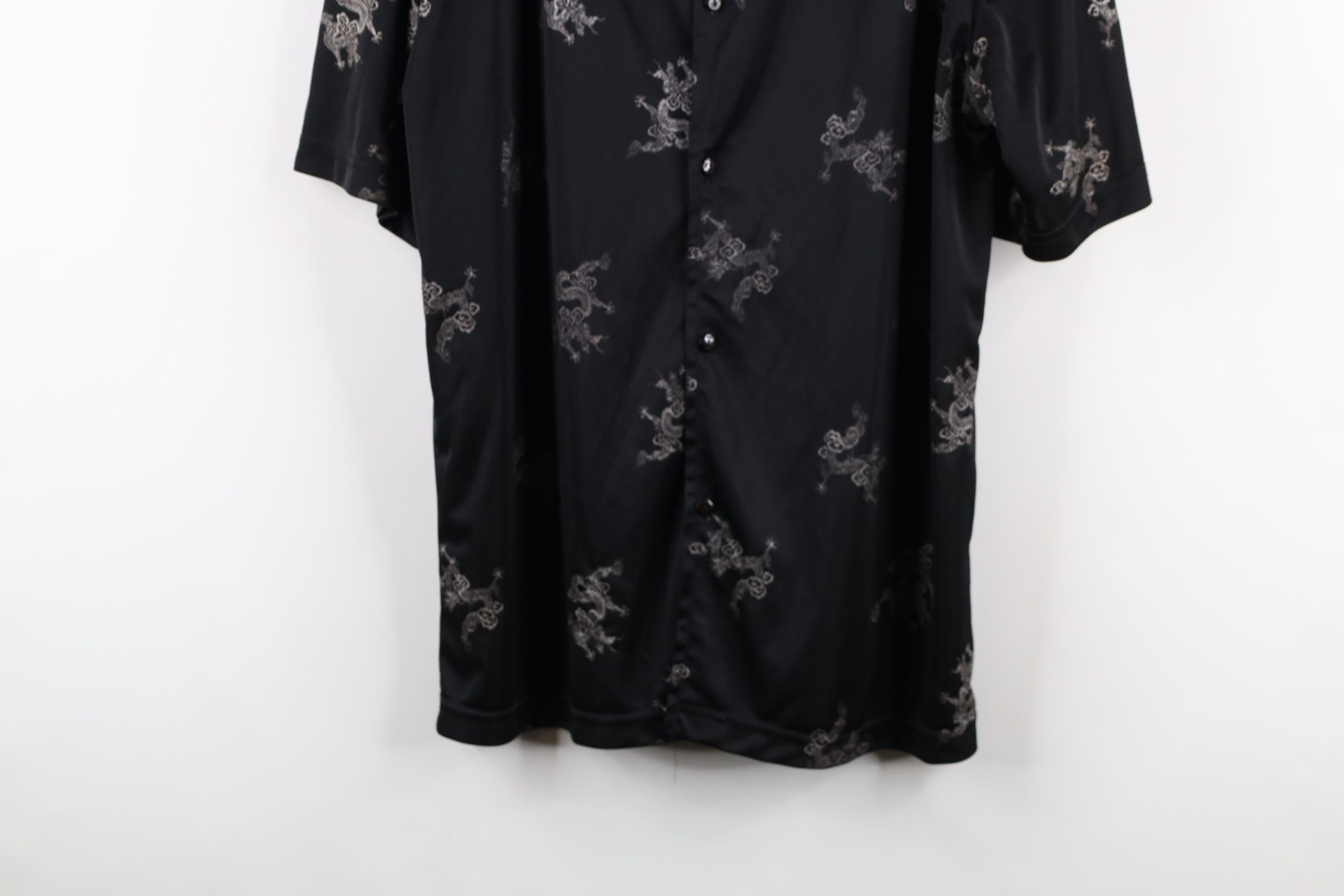 Vintage Vintage 90s Streetwear Knit Dance Rave EDM Button Shirt USA Size US L / EU 52-54 / 3 - 3 Thumbnail