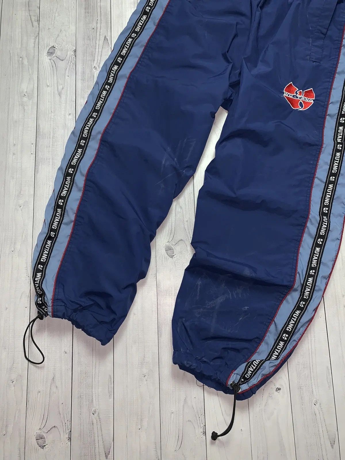 Wu-Tang Clan Vintage Wu-Tang track suit drill pants Y2K jacket big logo Size US L / EU 52-54 / 3 - 6 Thumbnail