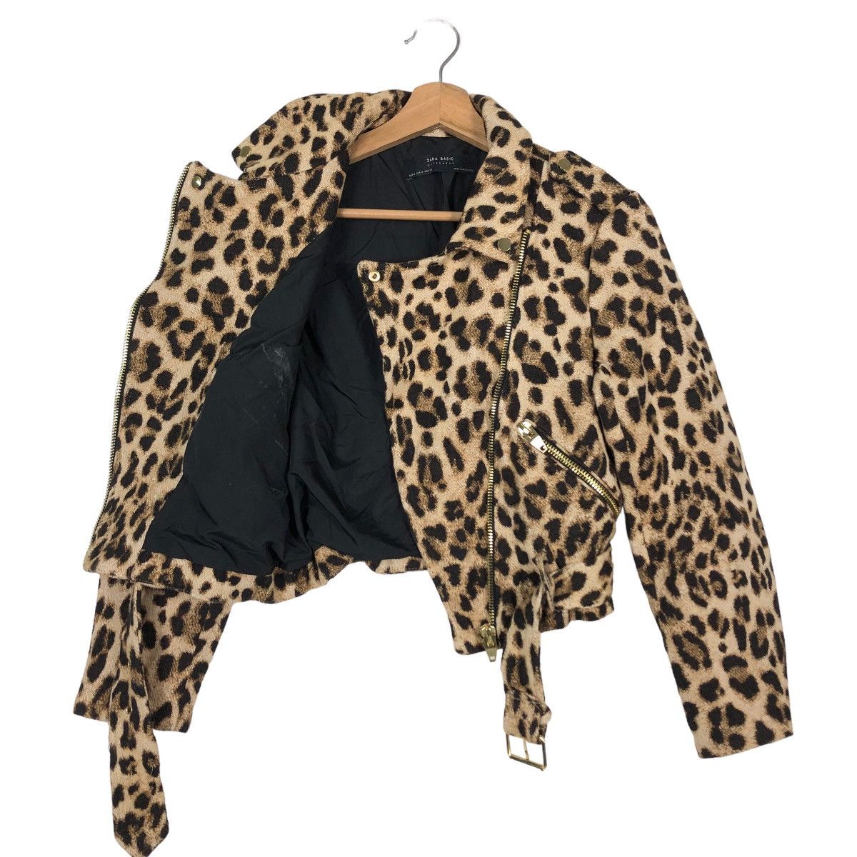 Hysteric Glamour 🔥Double Breast Biker Jacket Leopard Dot Design Zara Japan Size US M / EU 48-50 / 2 - 9 Thumbnail