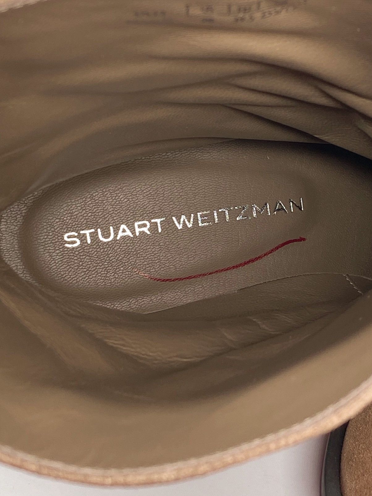 Stuart Weitzman Stuart Weitzman Kaia 40MM Sport Suede Booties size 9 Size US 9 / IT 39 - 10 Thumbnail