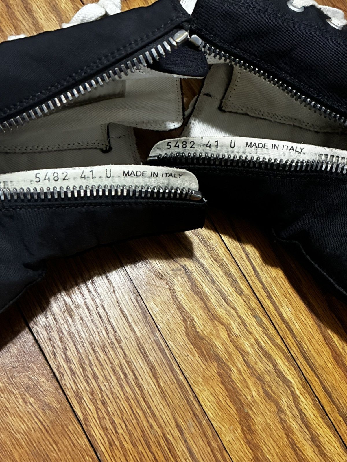 Rick Owens Drkshdw Rick Owens 2015 Nylon Ramones Size US 9 / EU 42 - 6 Thumbnail