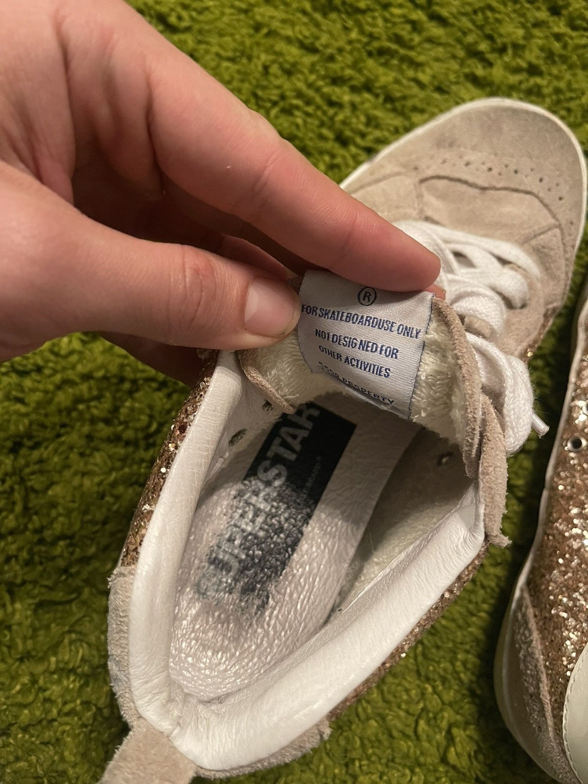 Designer × Golden Goose Golde Goose mid star avant garde shining sneakers Size US 10 / IT 40 - 9 Thumbnail