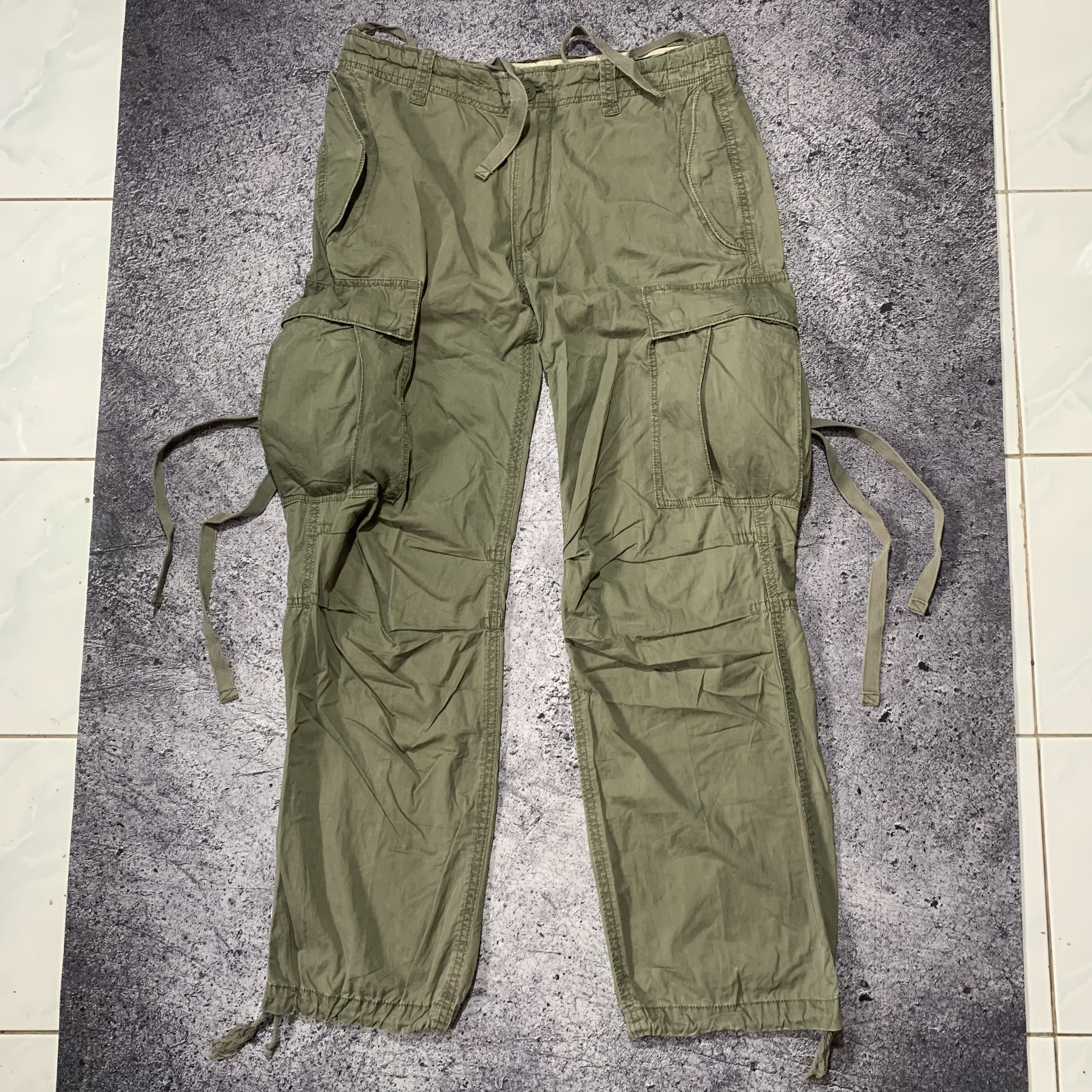 image of Archival Clothing x Avant Garde Whoau Bondage Cargo Pants, Men's (Size 33)