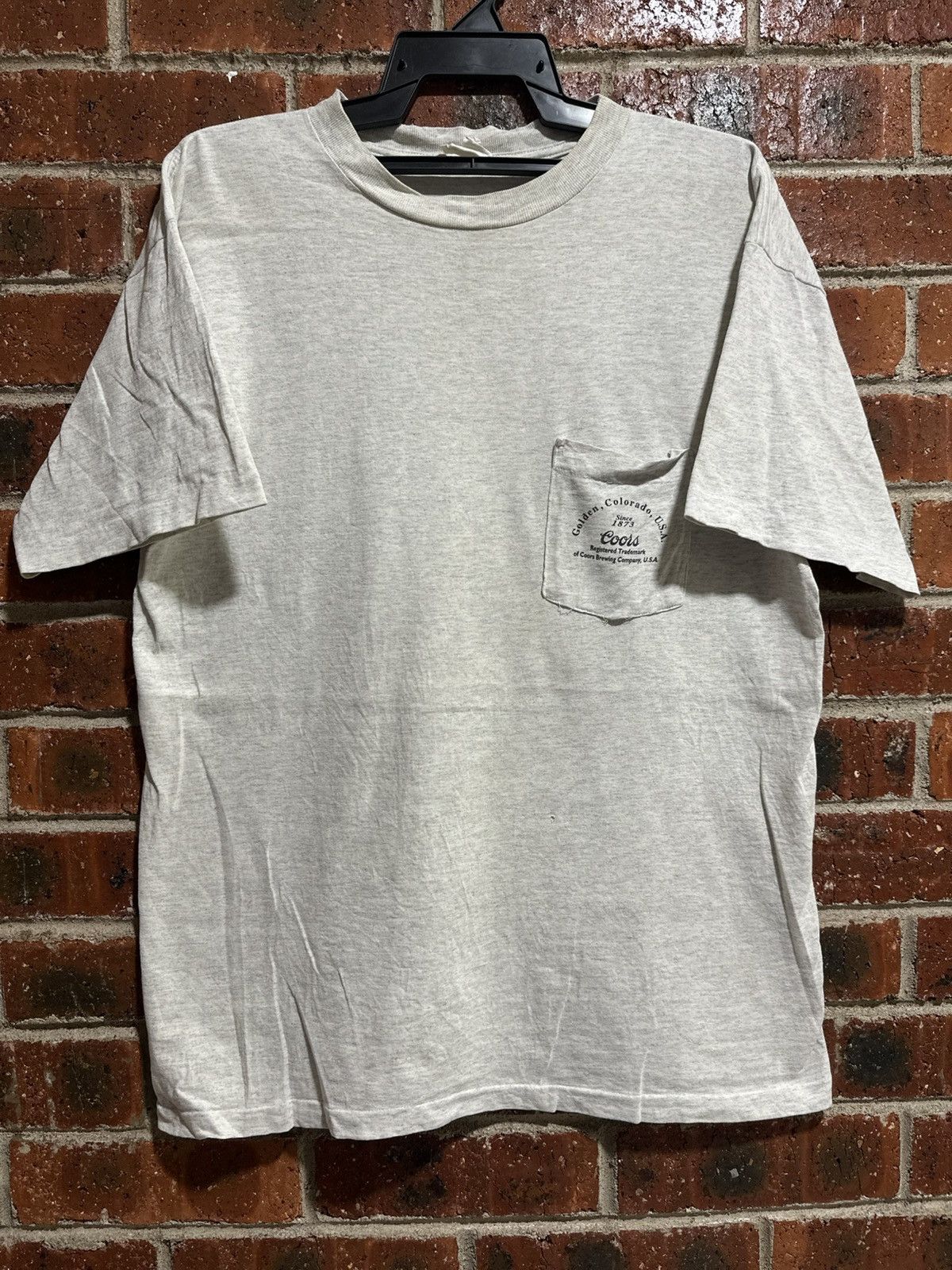 Sears Vintage Coors Pocket Tee Size US L / EU 52-54 / 3 - 10 Thumbnail