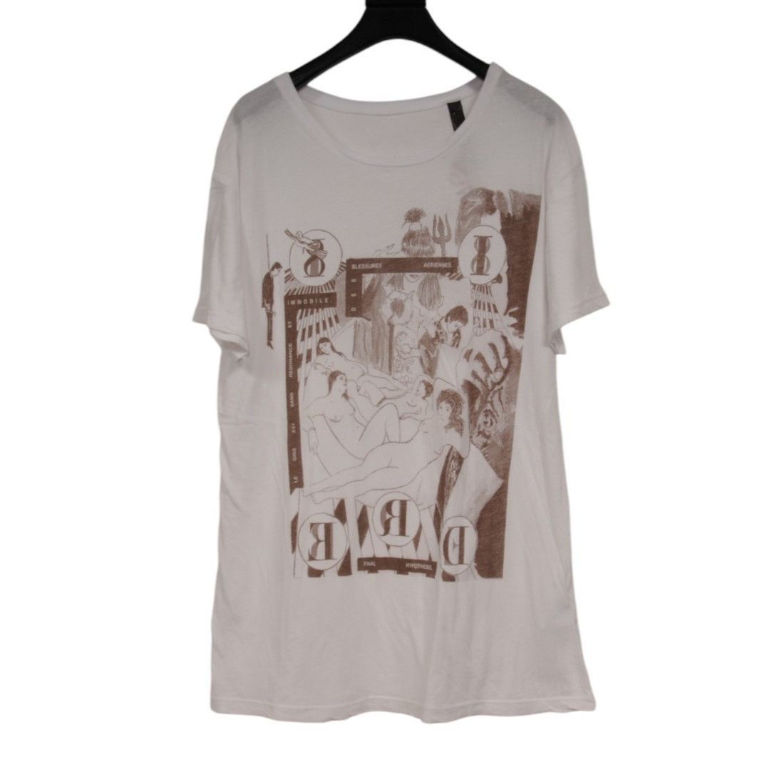 Enfants Riches Deprimes Bath House T Shirt White Size US L / EU 52-54 / 3 - 1 Thumbnail