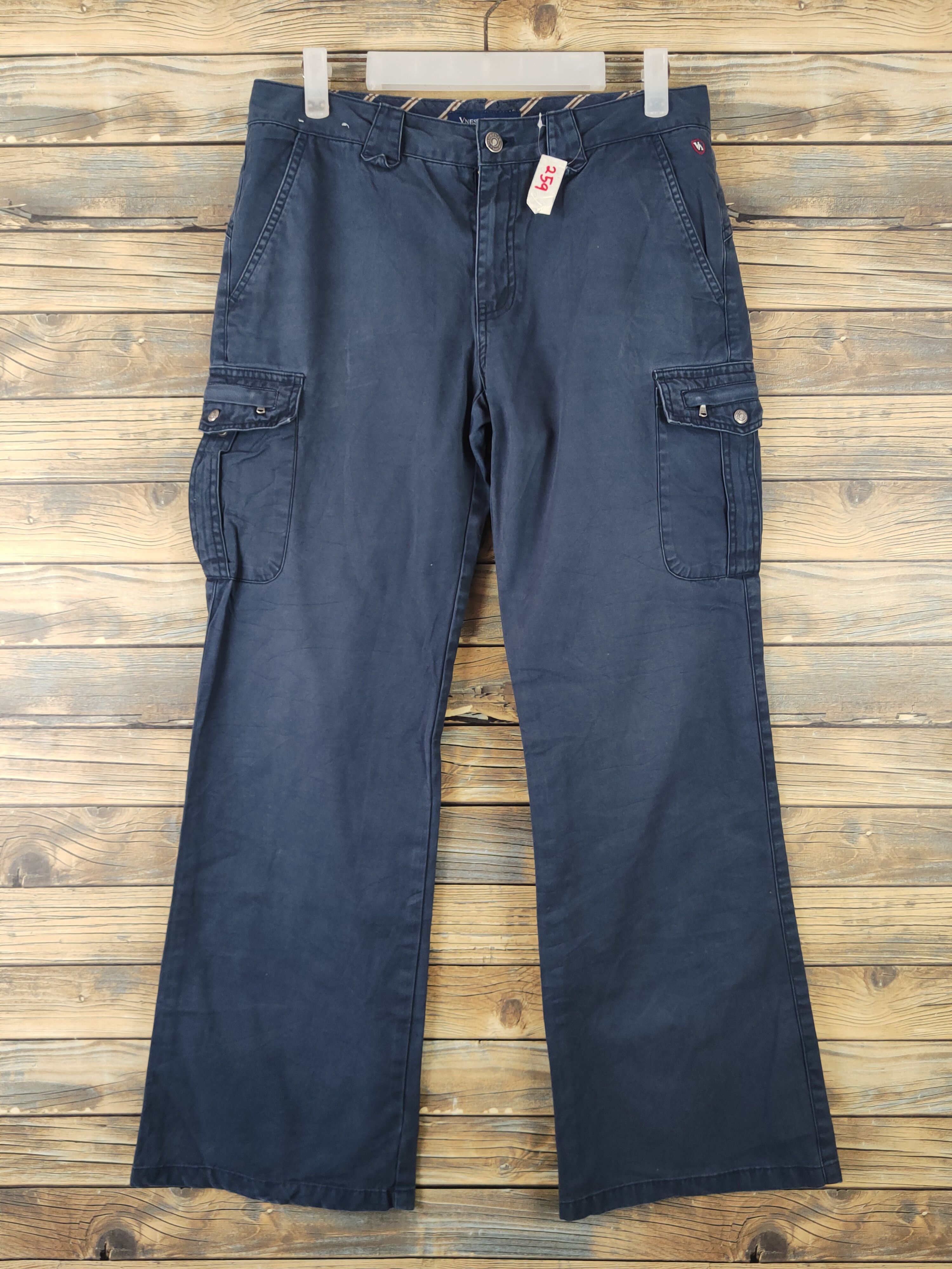 Japanese Brand DLL Vness Avenue Navy Multipocket Tactical Cargo Pants #259 Size 30" / US 8 / IT 44 - 1 Thumbnail