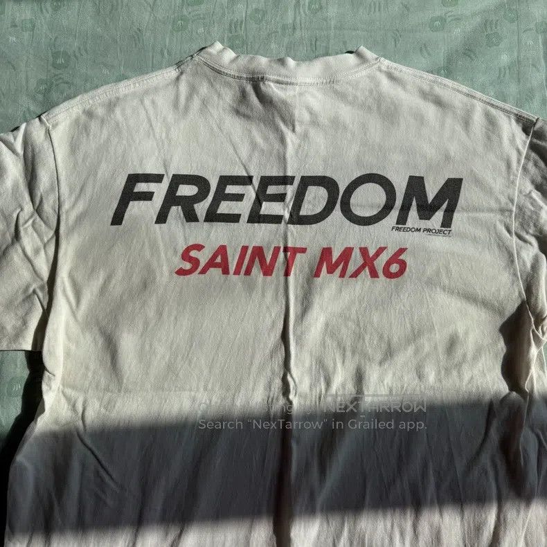 Saint Michael Saint Michael Off-white washed short sleeves Size US M / EU 48-50 / 2 - 7 Thumbnail
