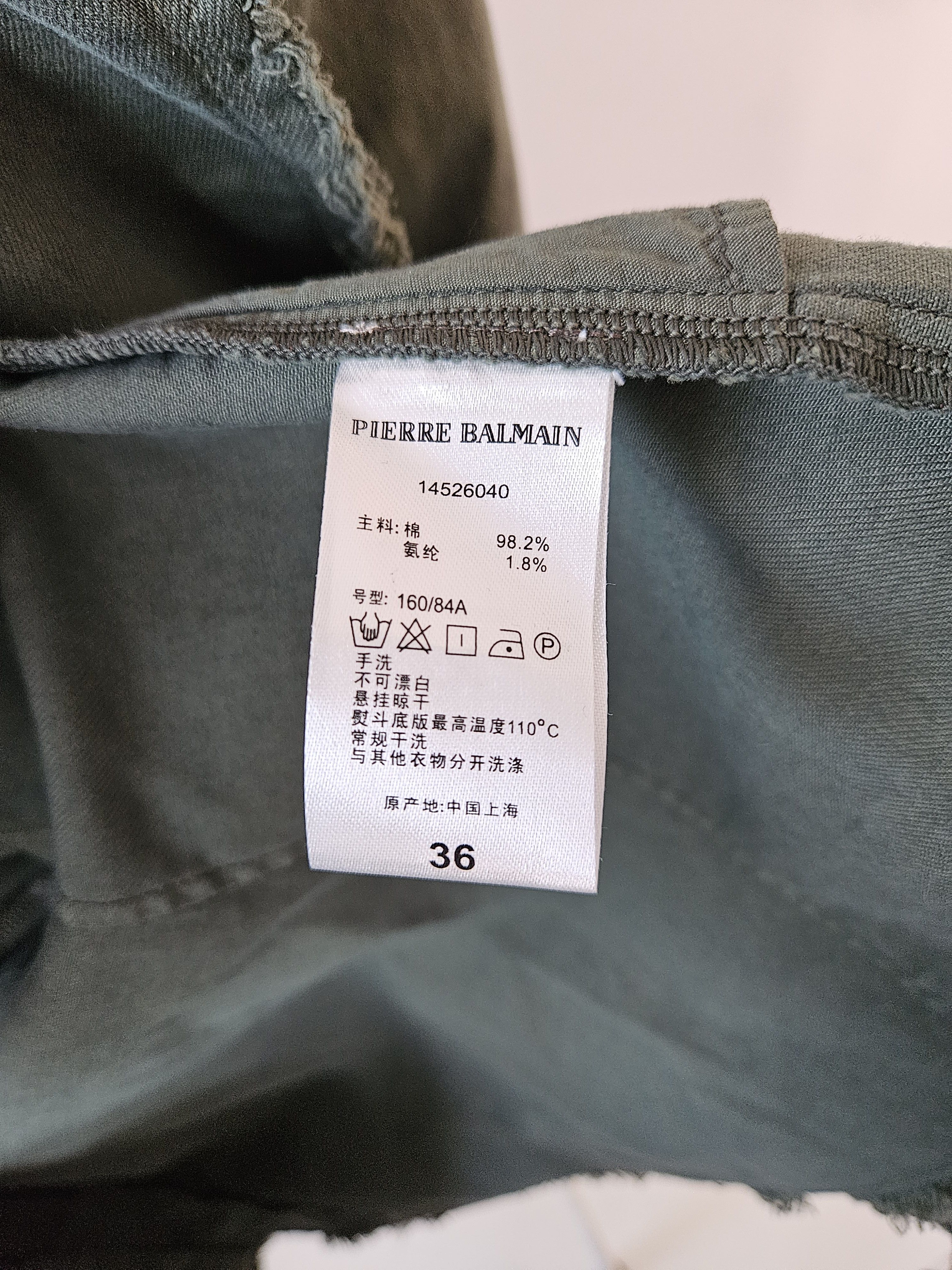 Pierre Balmain Pierre Balmain raw edge double breasted napoleon coat Size XS / US 0-2 / IT 36-38 - 14 Thumbnail