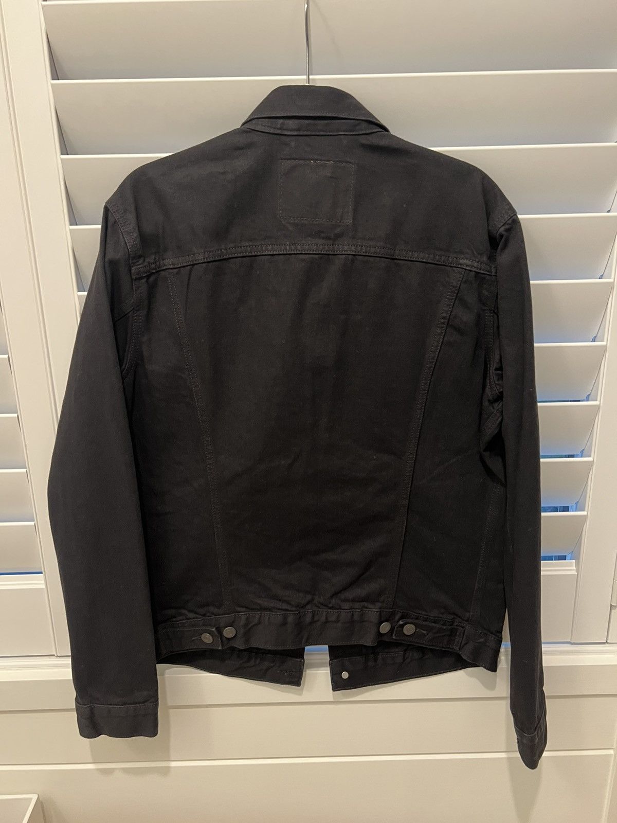 Levi's Levis jean jacket black denim Size US M / EU 48-50 / 2 - 5 Thumbnail