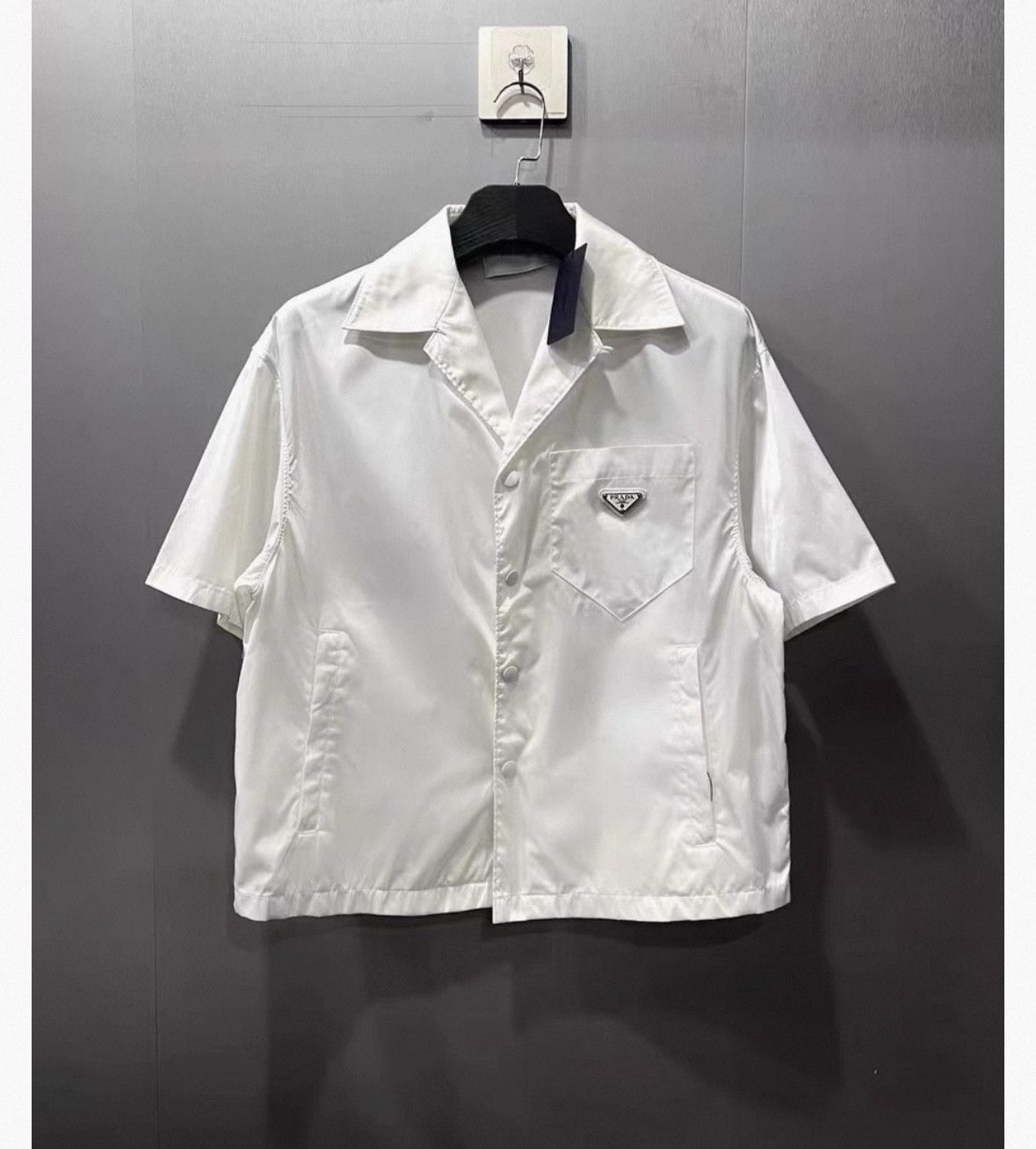 Prada Prada Short Sleeve Denim Shirt for Women - dmc Size US XS / EU 42 / 0 - 7 Thumbnail