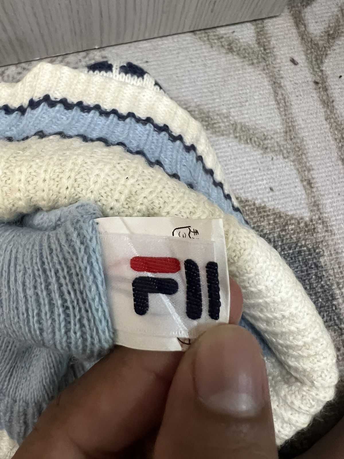 Fila Vintage Fila Small Logo Beanie Hats Size ONE SIZE - 6 Thumbnail