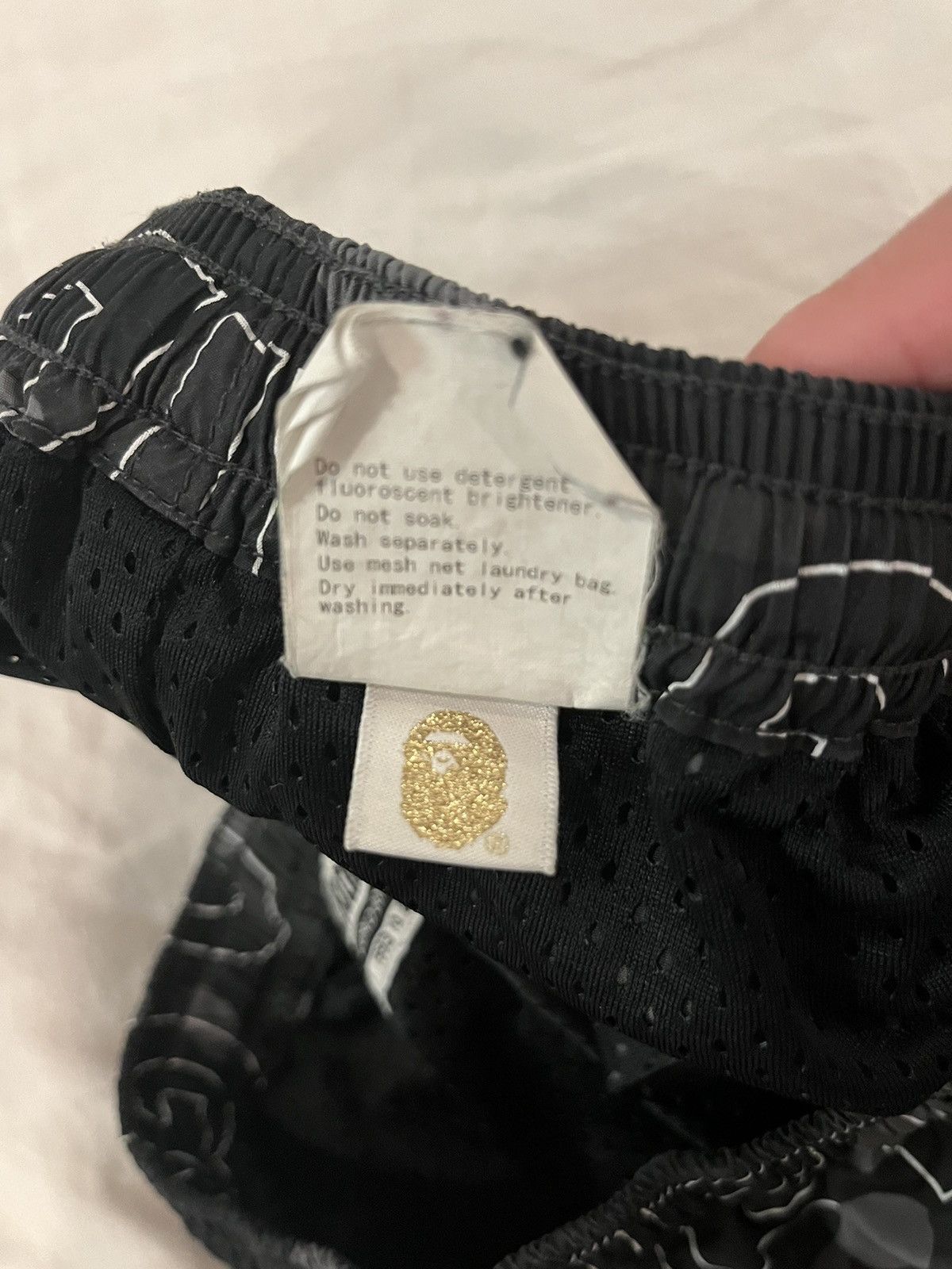 Bape Text Color Camo Beach Shorts Size US 32 / EU 48 - 4 Thumbnail
