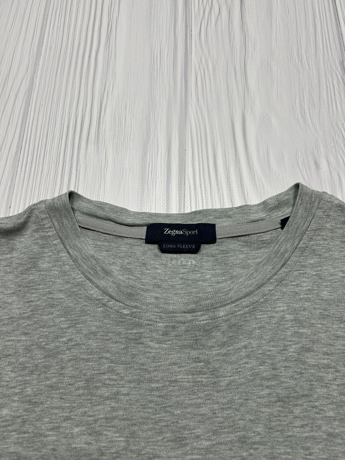 Ermenegildo Zegna Zegna Sport Long Sleeve T-Shirt Size M Size US M / EU 48-50 / 2 - 5 Thumbnail