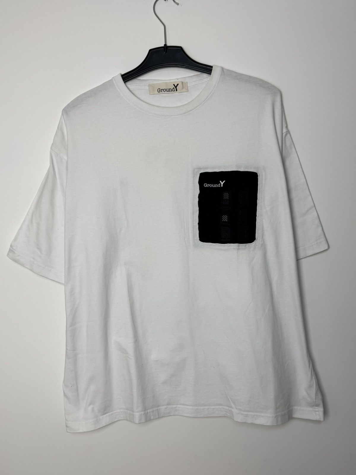 Ground Y GroundY by Yohji Yamamoto tee Japanese Designer Y-3 YS Size US XL / EU 56 / 4 - 2 Thumbnail