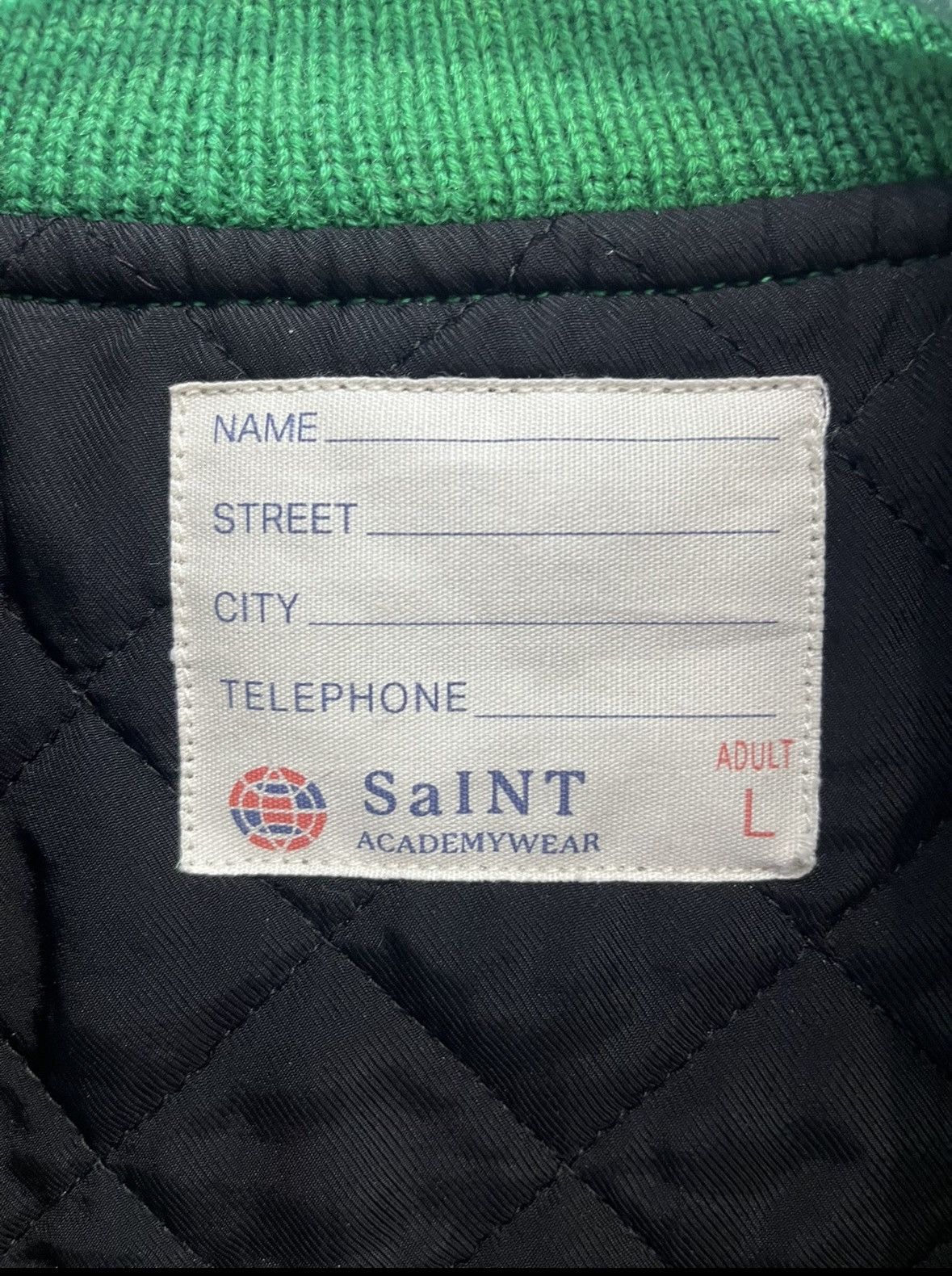 Saint Michael 23ss Harmony Varsity Wool Jacket Size US L / EU 52-54 / 3 - 3 Thumbnail