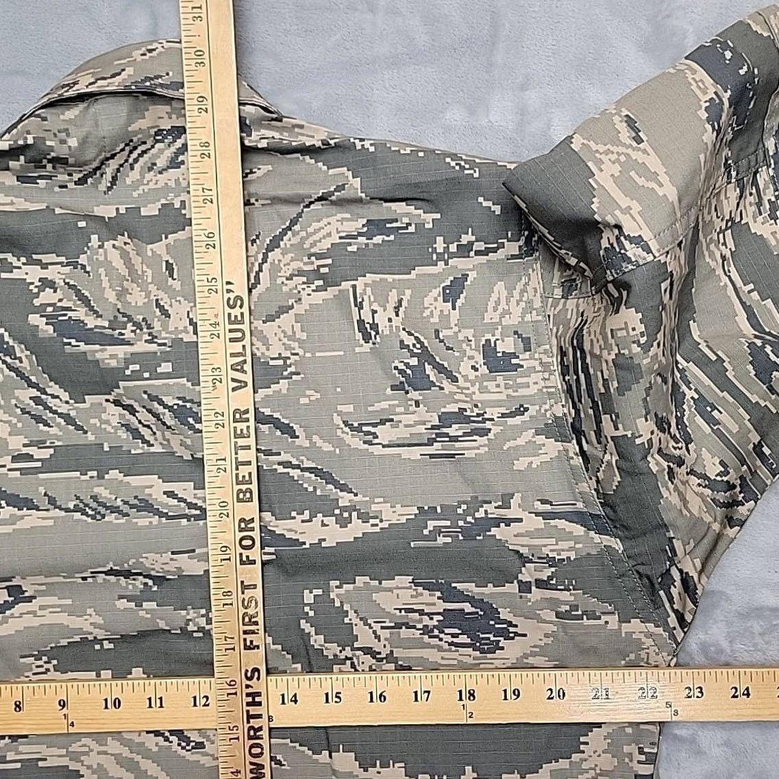Propper US Air Force ABU Camo Jacket Mens 40R Tiger Stripe Digital Military Coat BdU Shirt Size US XXS / EU 40 - 6 Thumbnail