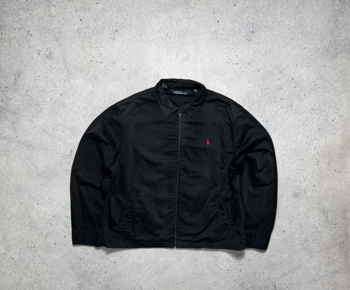 Polo Ralph Lauren Polo Ralph Lauren Vintage 90s Bomber Jacket Black Rare Y2K Size US XXL / EU 58 / 5 - 1 Thumbnail