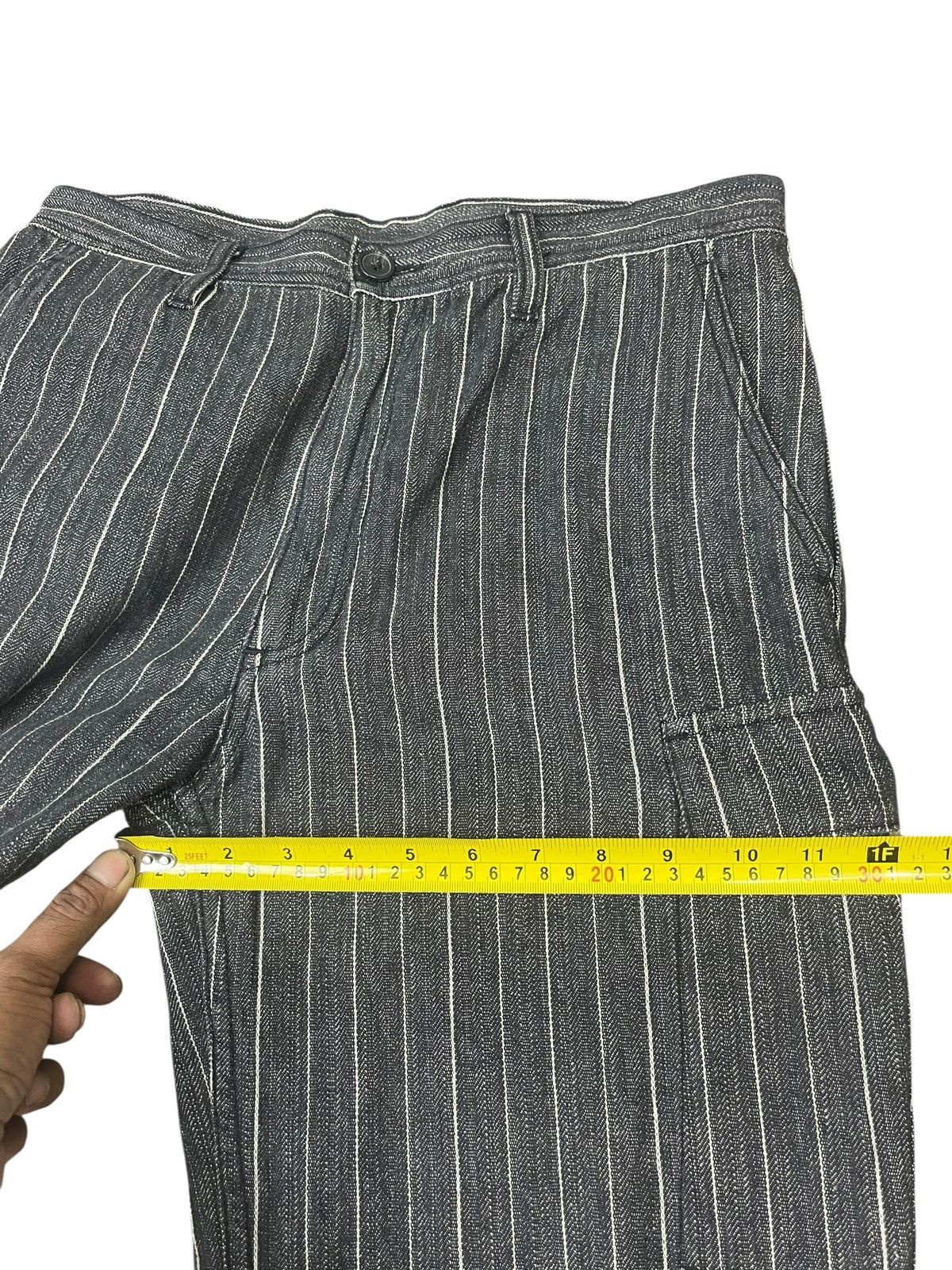 Other Vintage Cargo Pant Stripe Workwear Pant Size US 30 / EU 46 - 8 Thumbnail