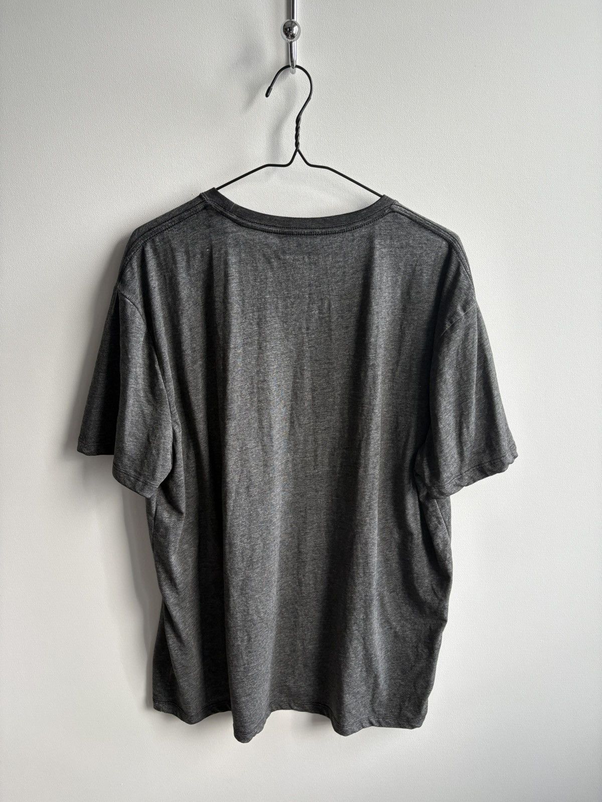 Lucky Brand Lucky Brand Wolf Animal Streetwear Hype Gray Slim T-shirt Size US XL / EU 56 / 4 - 6 Thumbnail