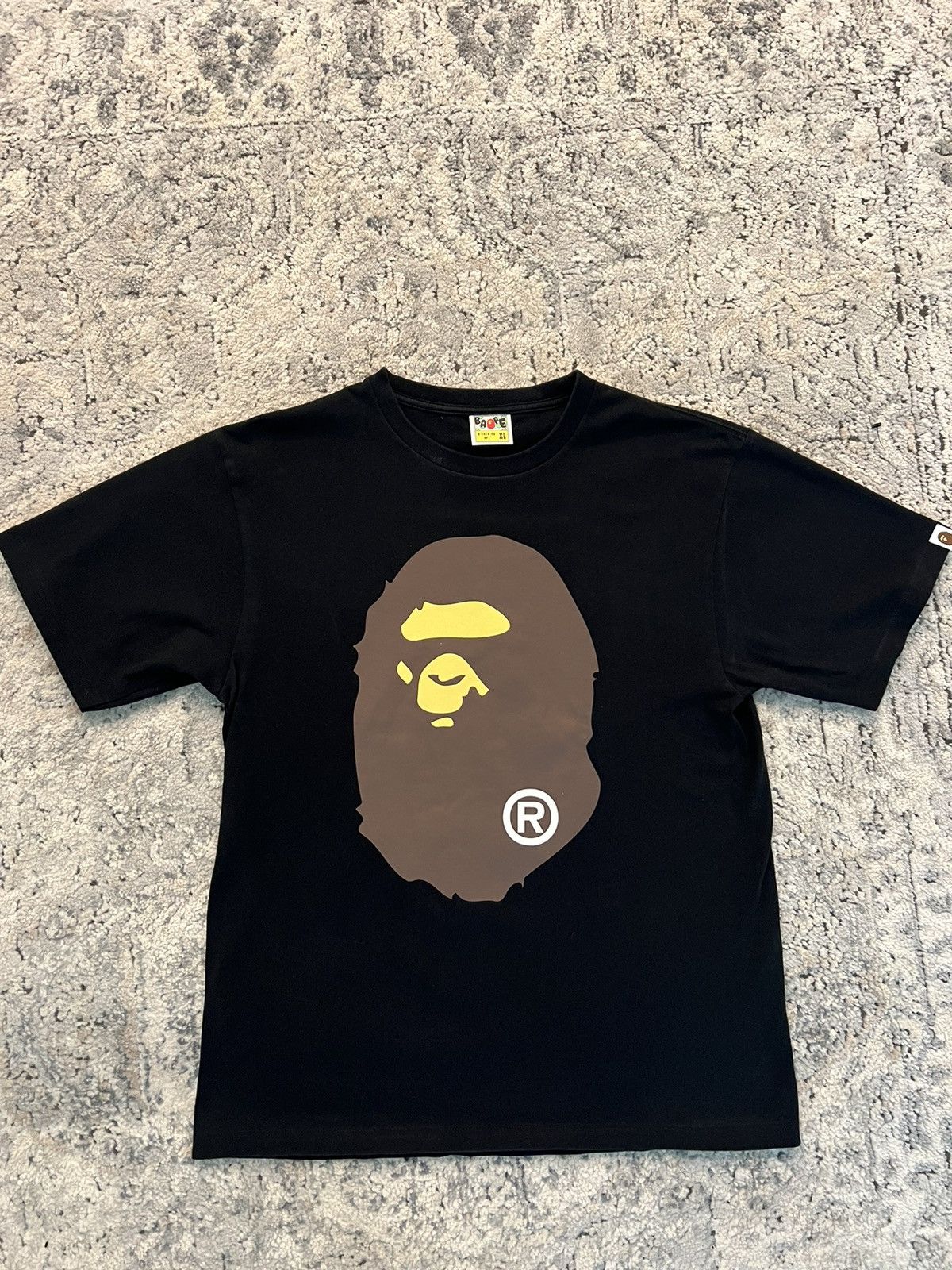 image of Bape Black Tshirt, Men's (Size XL)