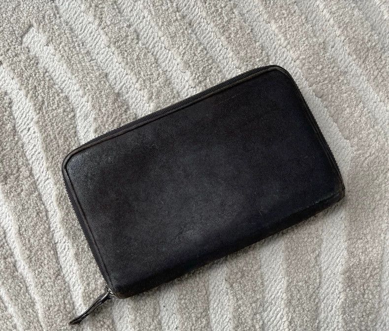 Ann Demeulemeester Ann Demeulemeester Dark make old oversize wallet Size ONE SIZE - 1 Thumbnail